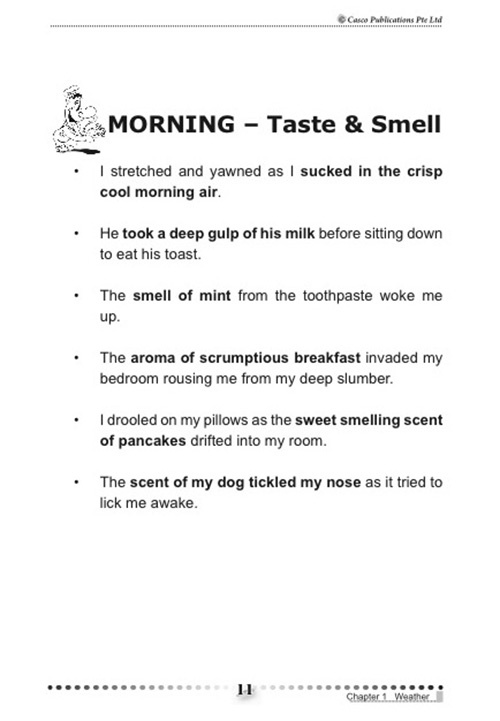 Phrases for Sensational Writing 3