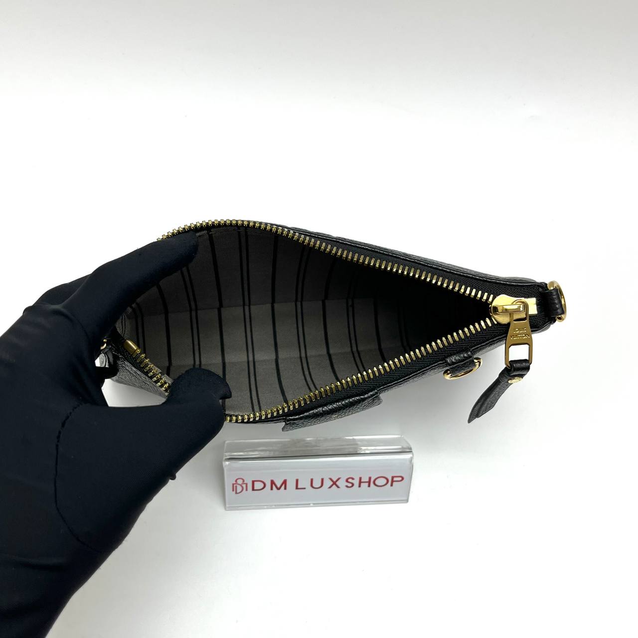 LV Black Empreinte Easy Pouch On Strap