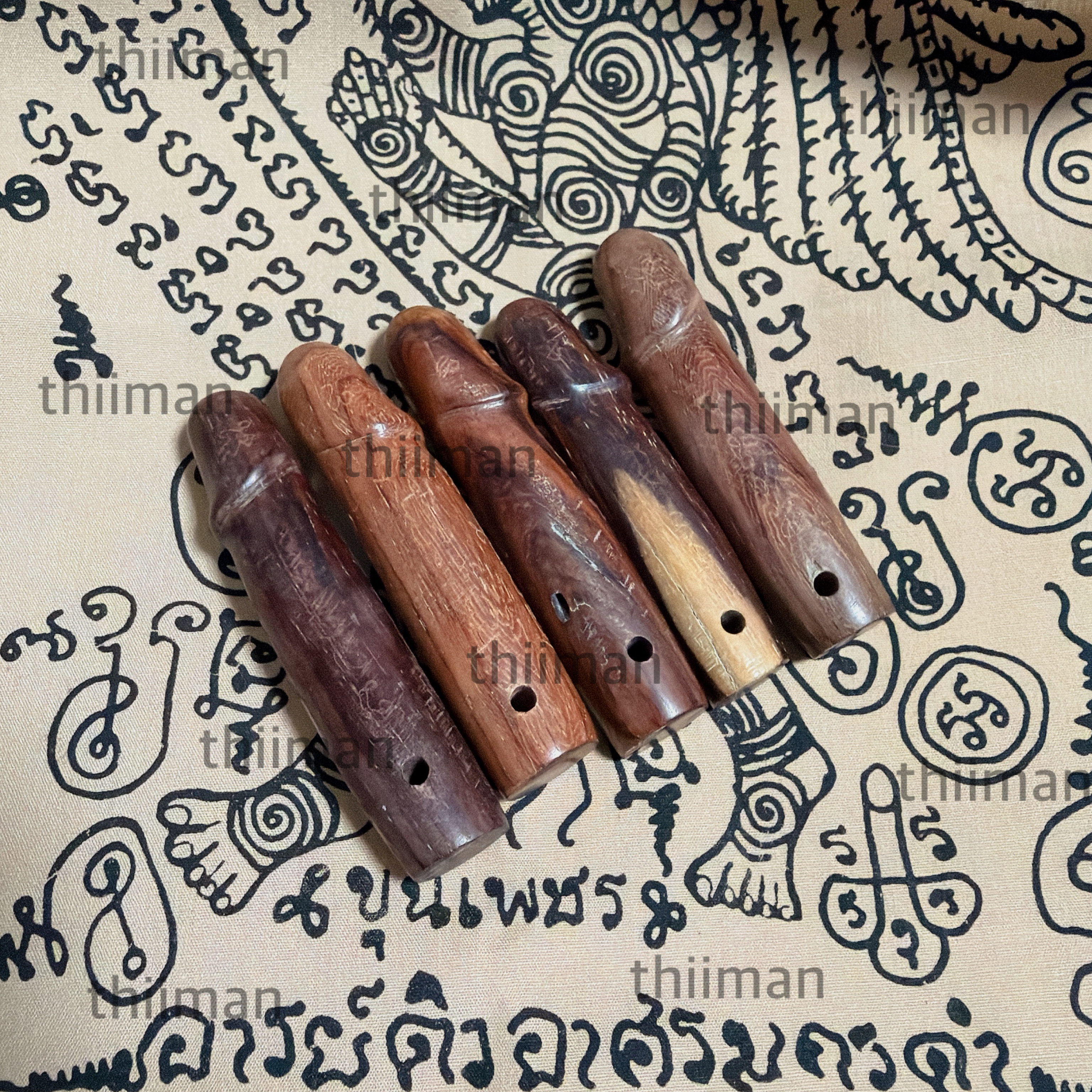 🔱龍婆本廟 傳統木製巴拉結