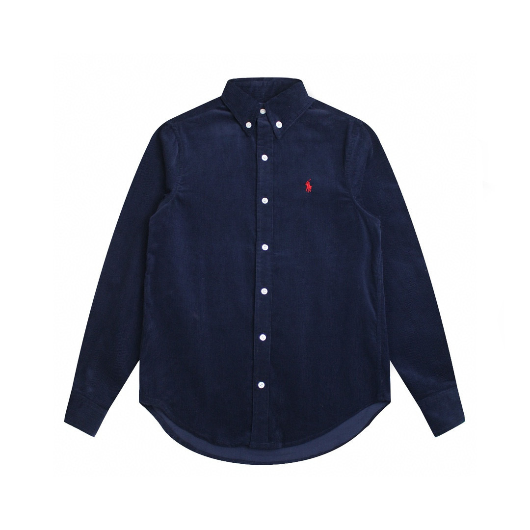 預訂 Polo Ralph Lauren燈芯絨小標刺繡恤衫 