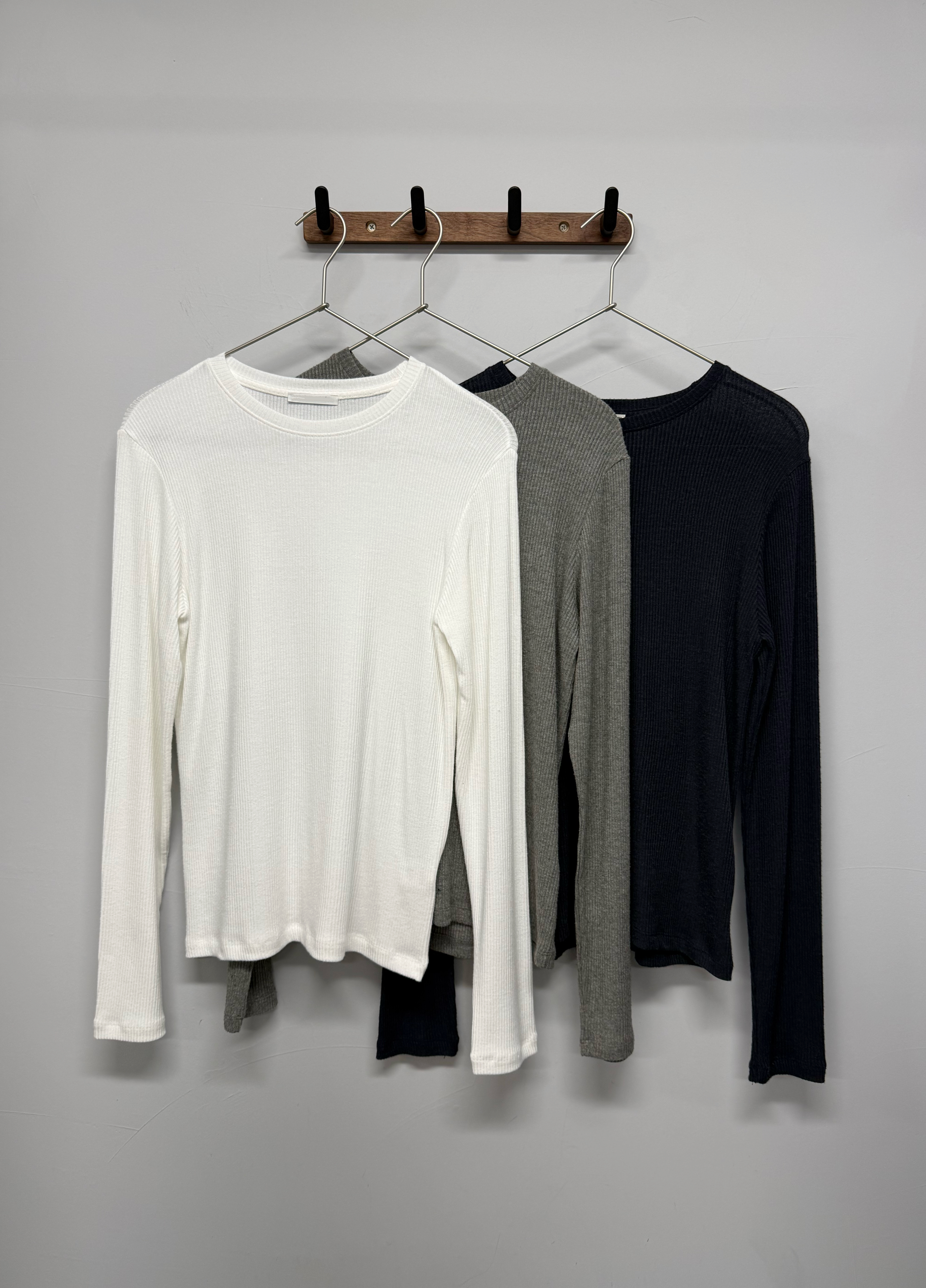 Basic tee (soft texture) #top110