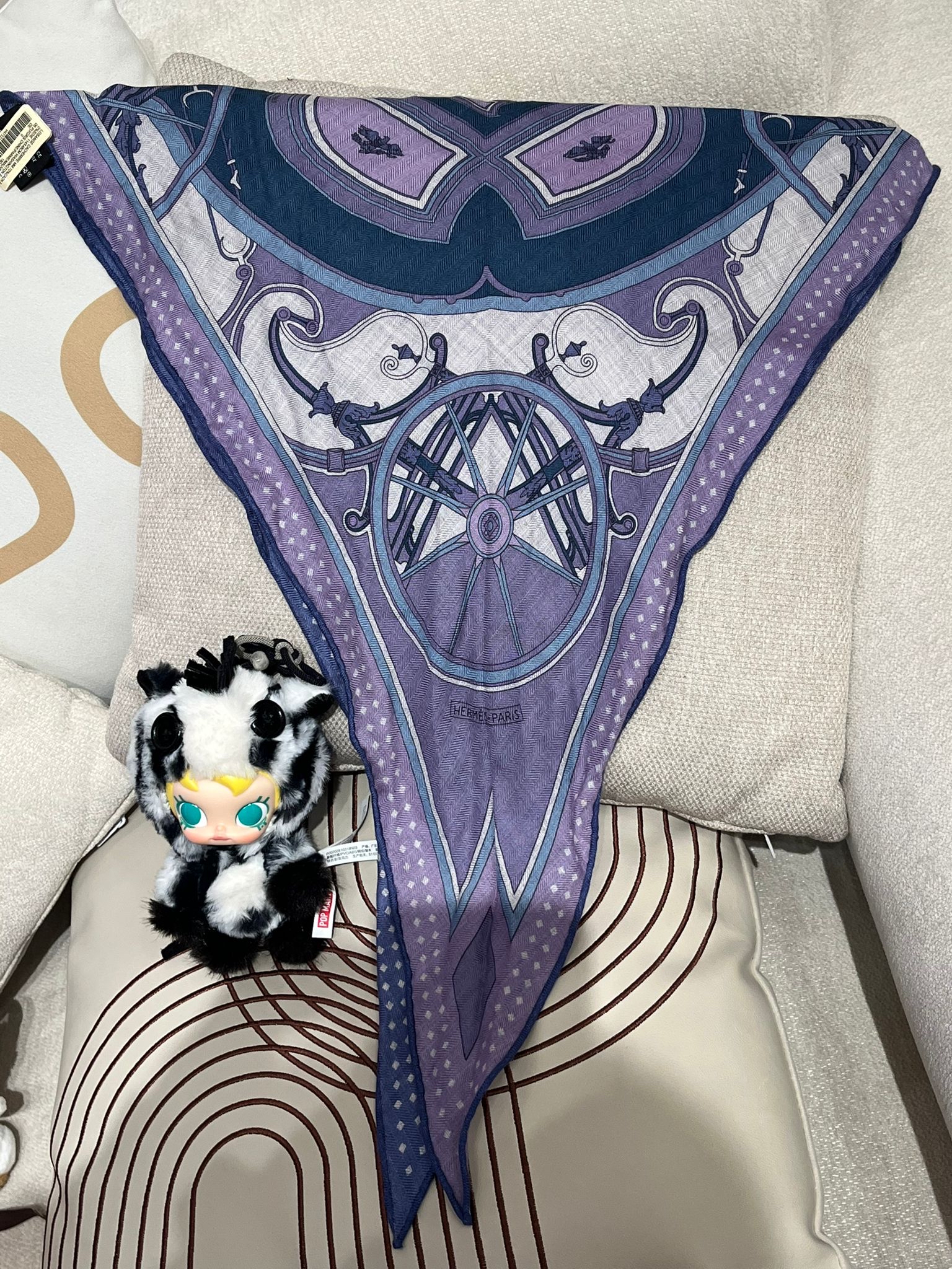 全新 Hermes Losange Cachemire MM Scarf 100%Authentic, Brand New✅Box