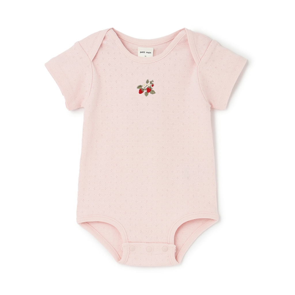 🇯🇵預訂 日本直送🇯🇵Petit Main六色印花通花短袖包屁衣