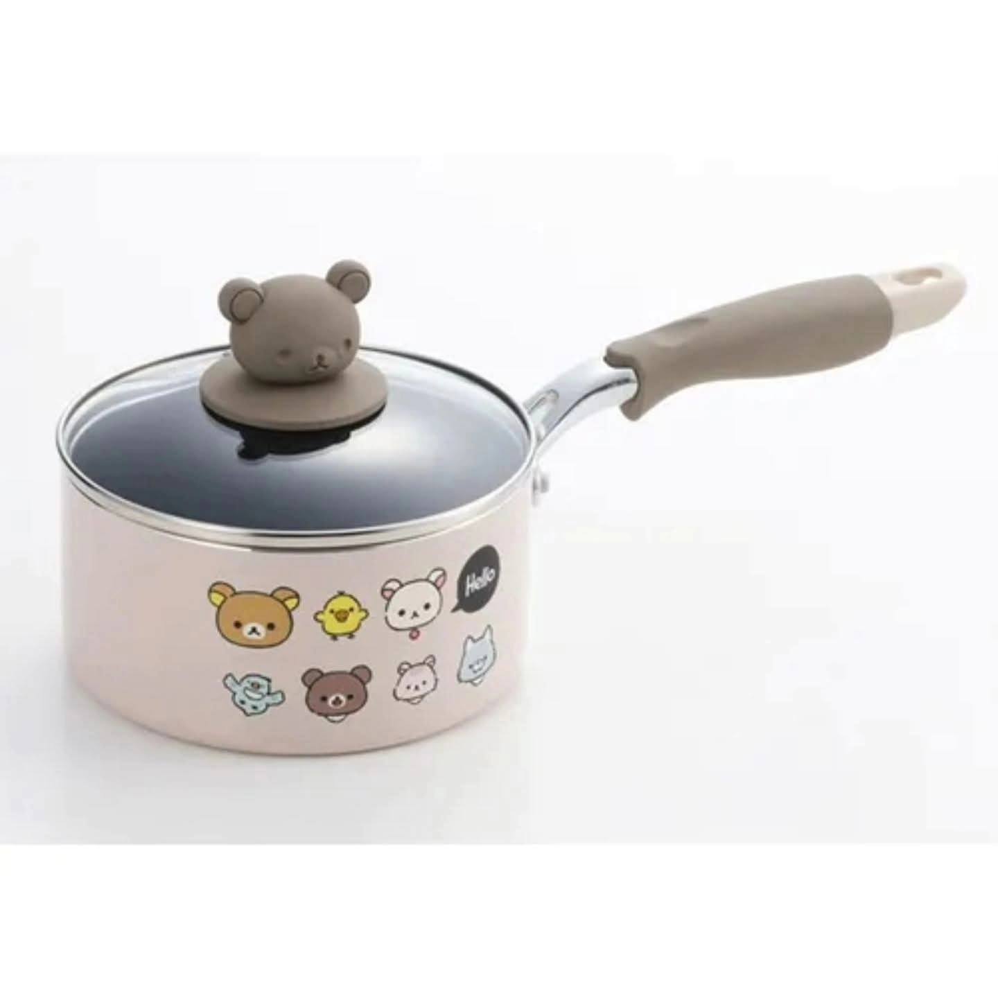 日本直送 Rilakkuma 鬆弛熊 IH 相容平底鍋 16cm