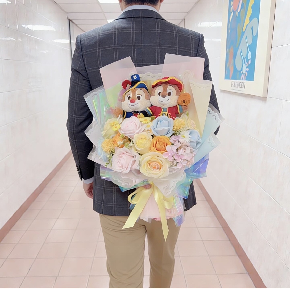 (非現貨)chipndale公仔花