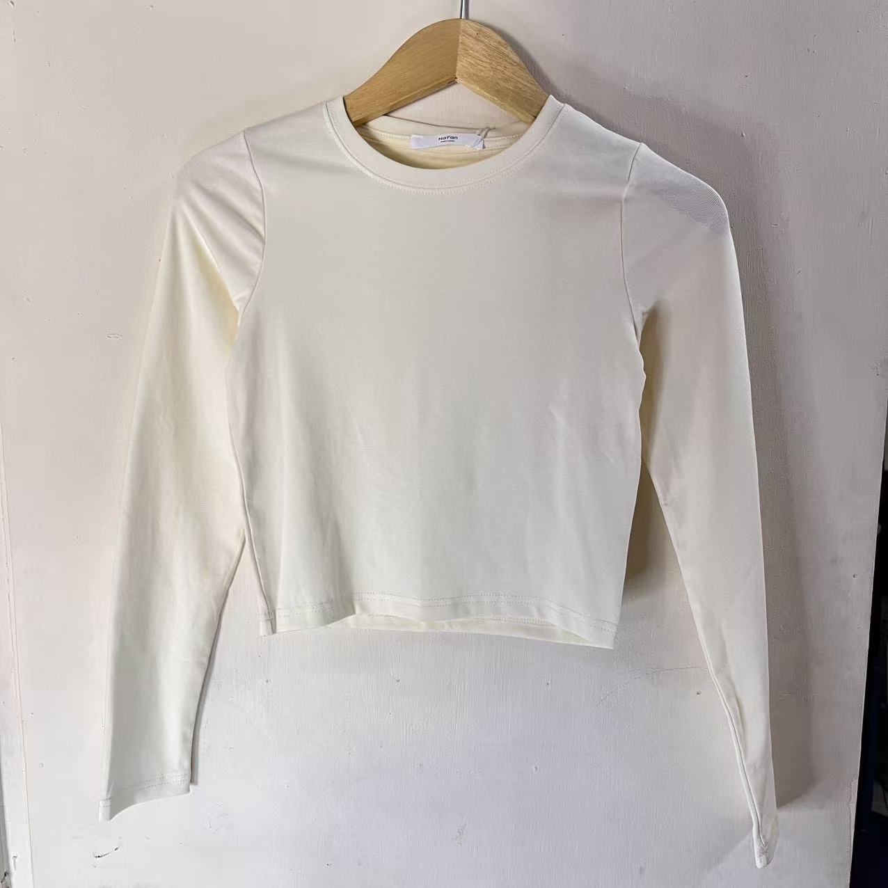 T20012#0091 [Long Sleeve] Plain T-shirt