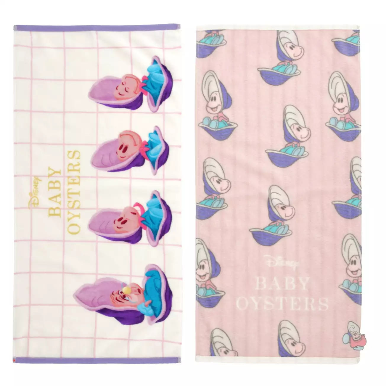 🌸 【預訂】Oyster Baby Towel Set - JPDisney 16/6 新品