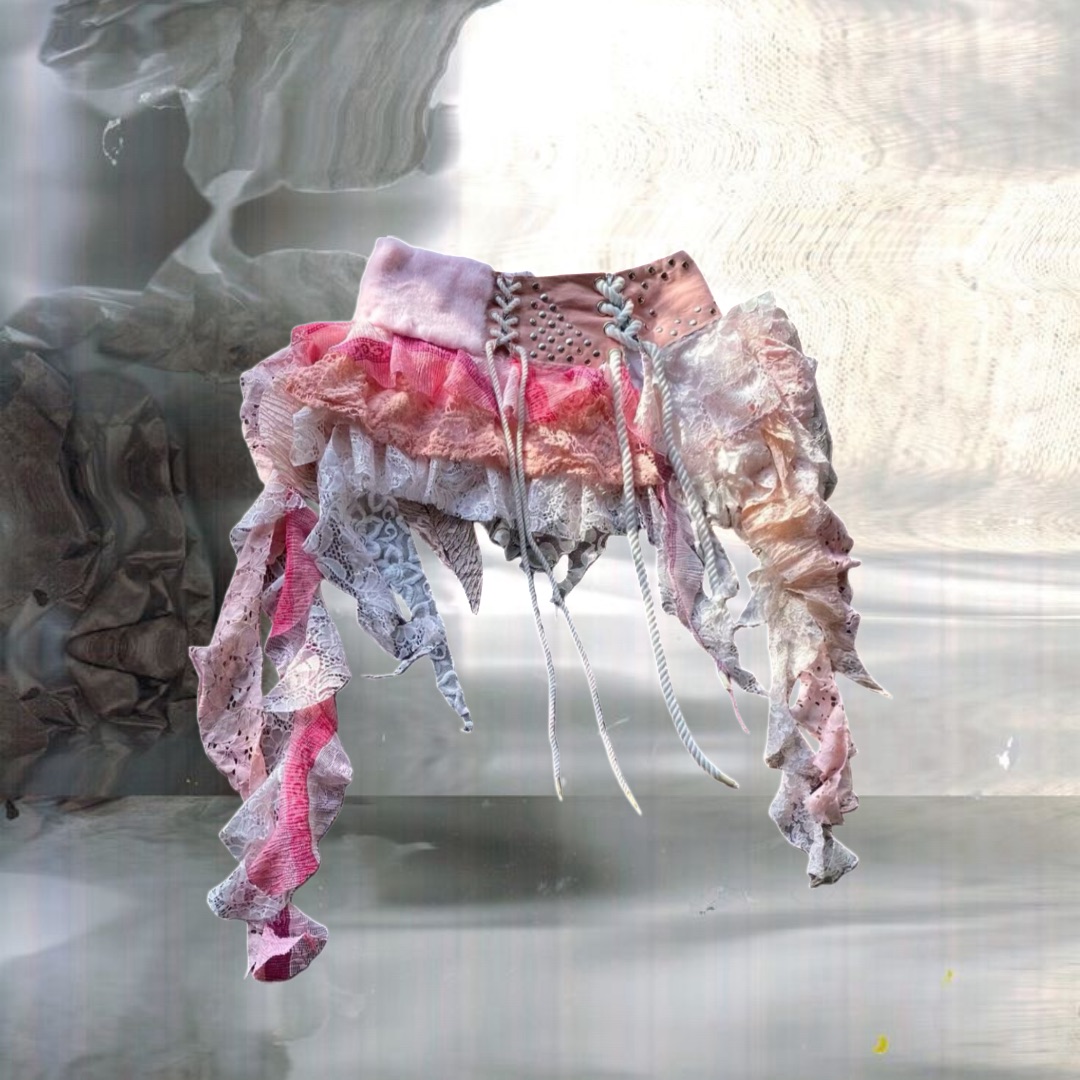 Classic Pink Handmade Skirt