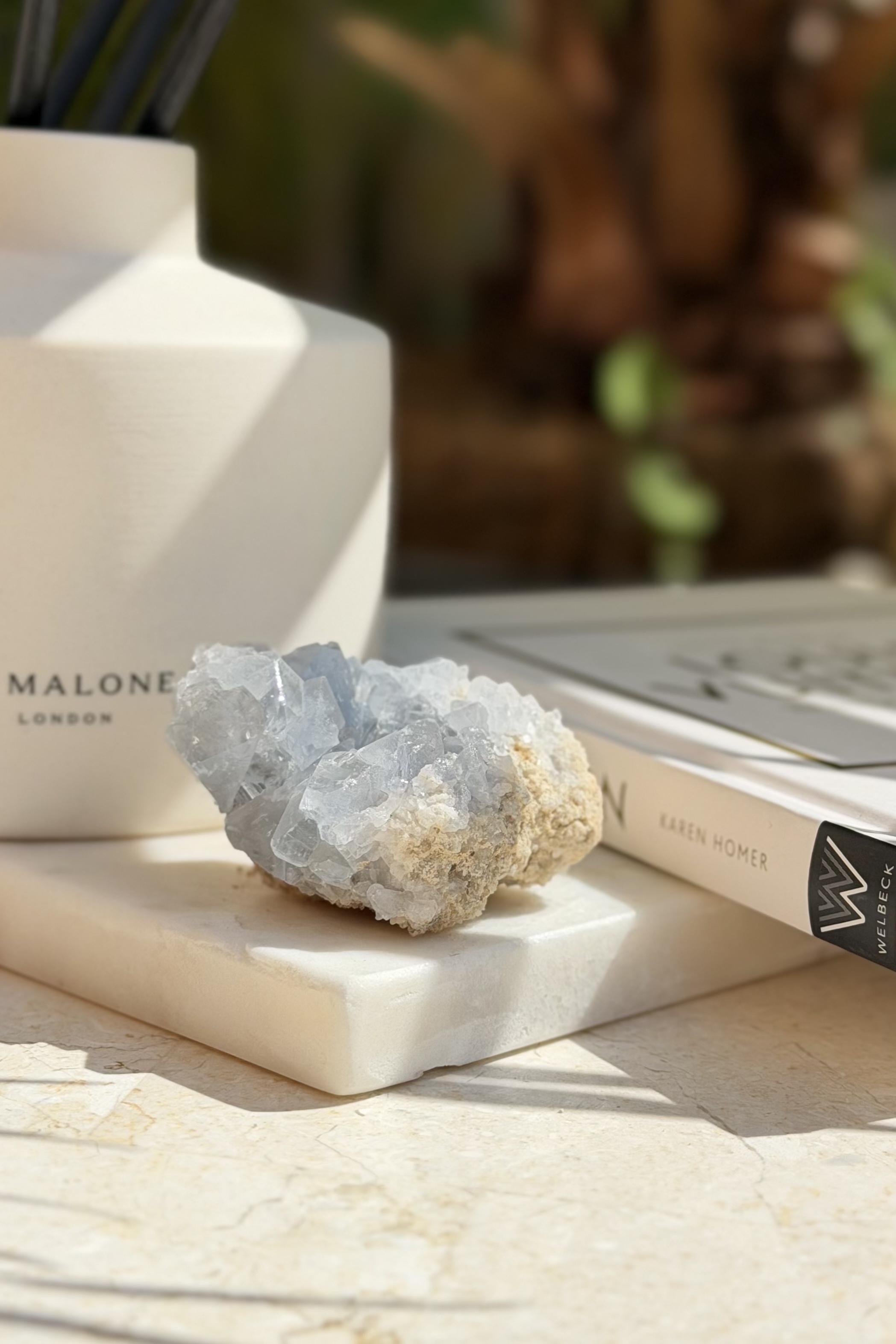  ༒5.9cm 天青石原石粒 ༒ 3502H3AG1TJ-RA18*06E