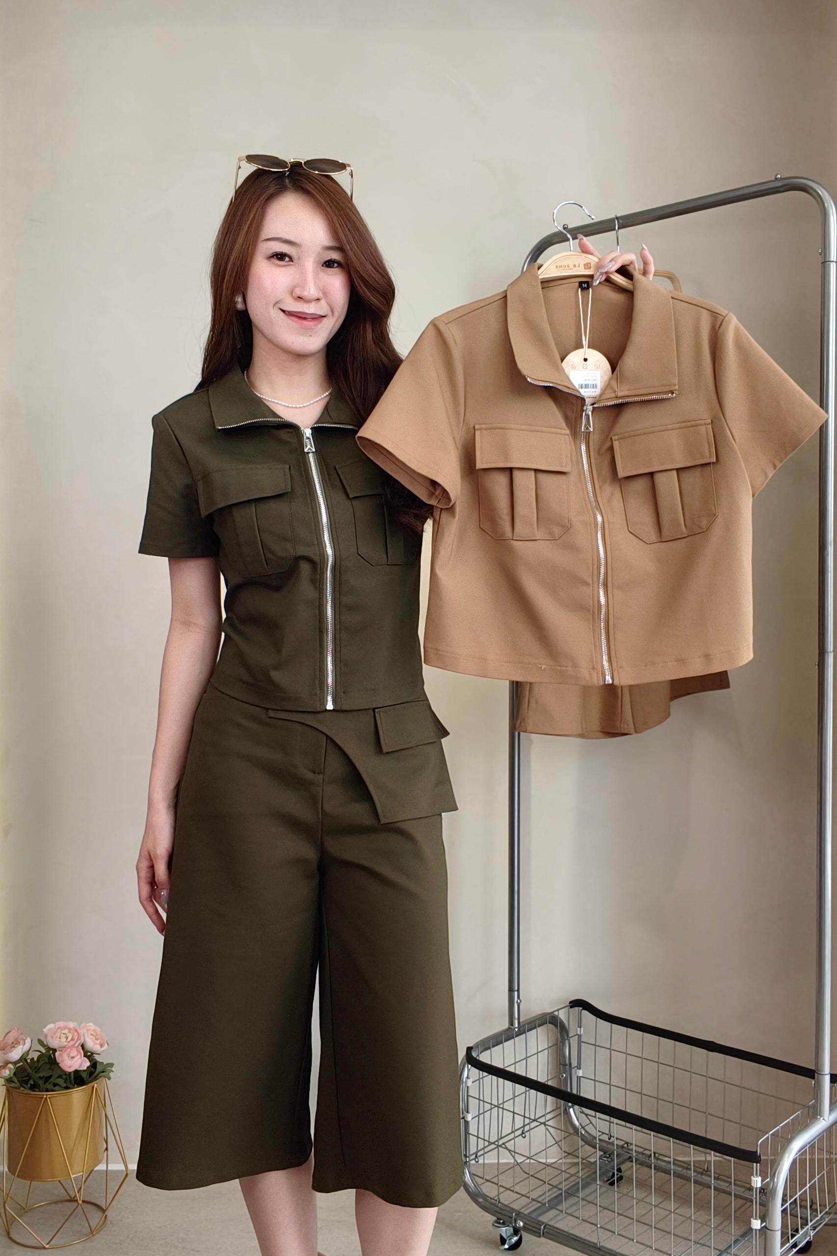 20253 Sienna Utility Crop Top