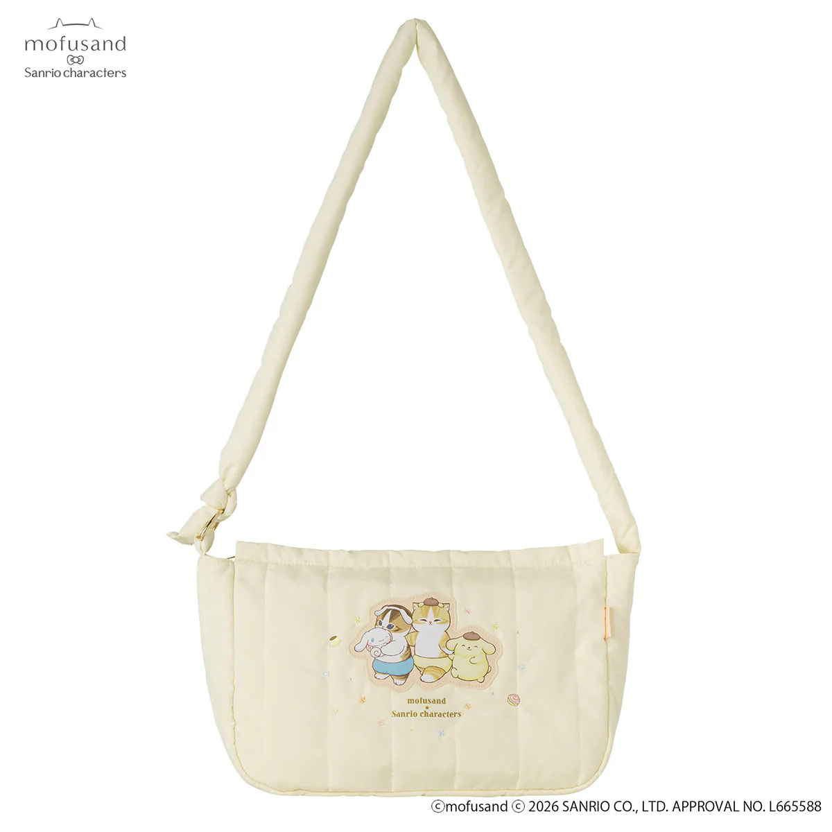(17/4新品） 日本Mofusand X Sanrio 斜孭袋