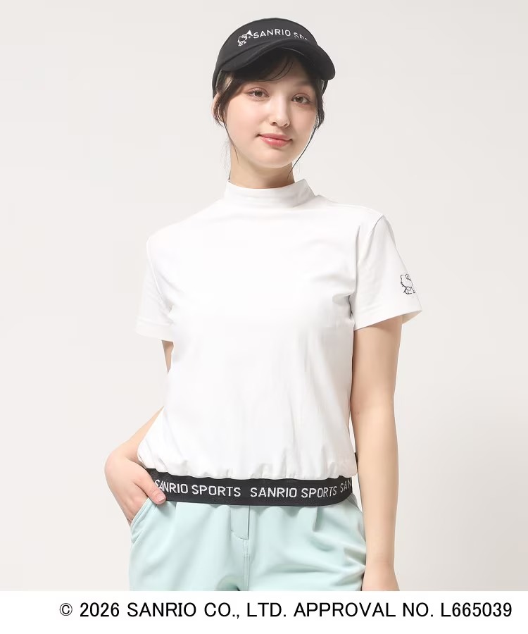 🎀【預訂】Sanrio Kitty logo 高領 T-shirt W