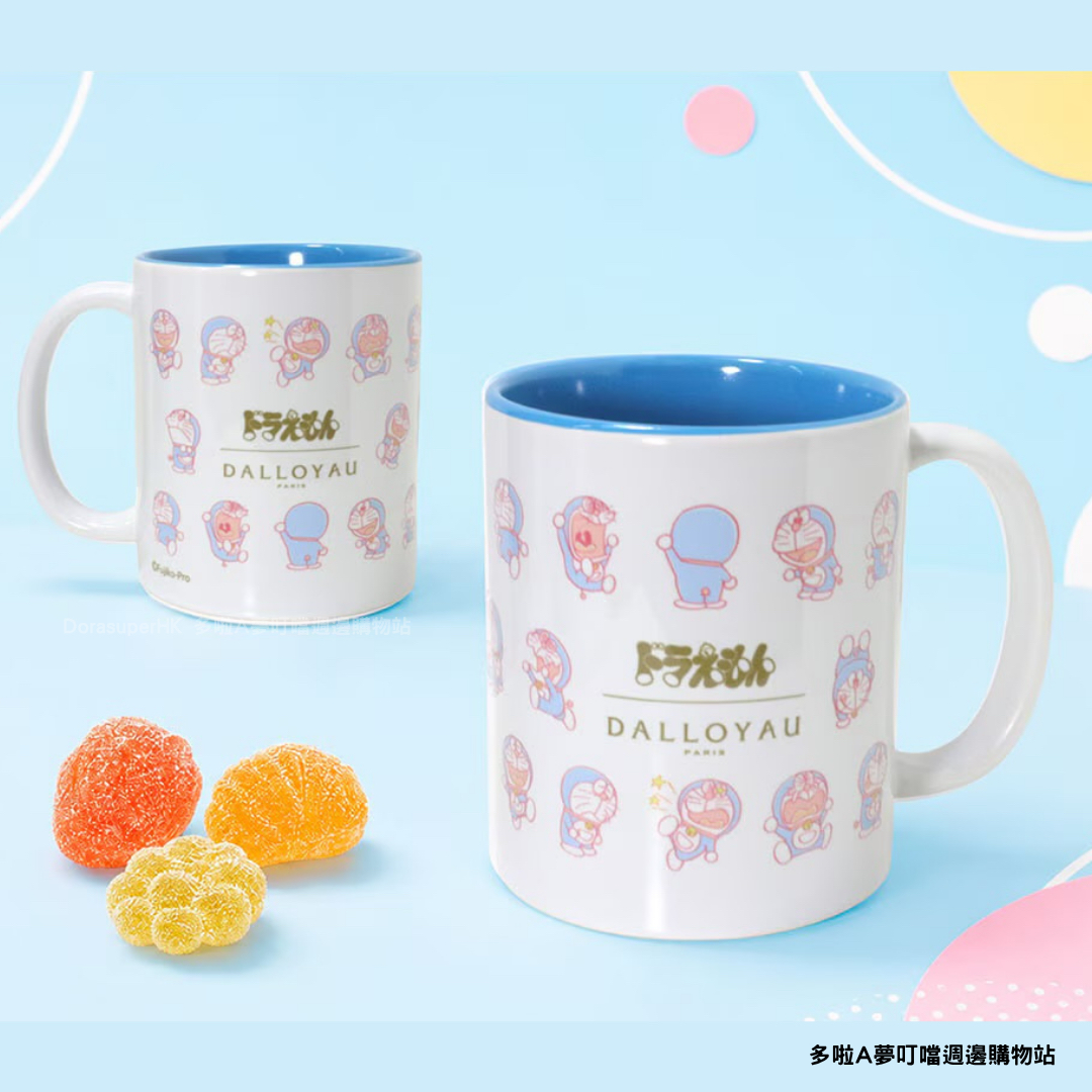 [訂購] 多啦A夢陶瓷杯 Dalloyau日本限定(連糖果）