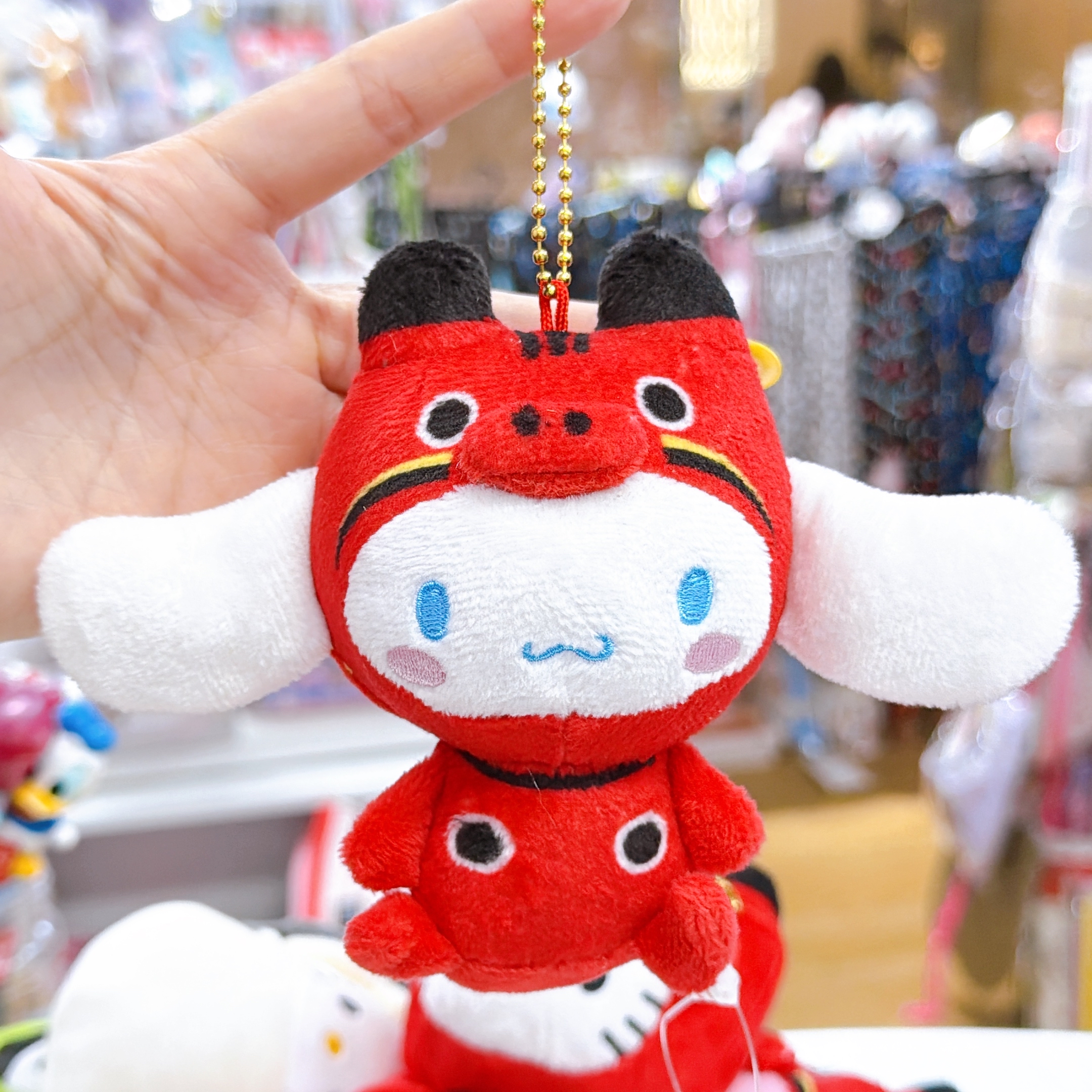 日本直送Sanrio 福島限定會津红牛公仔掛飾