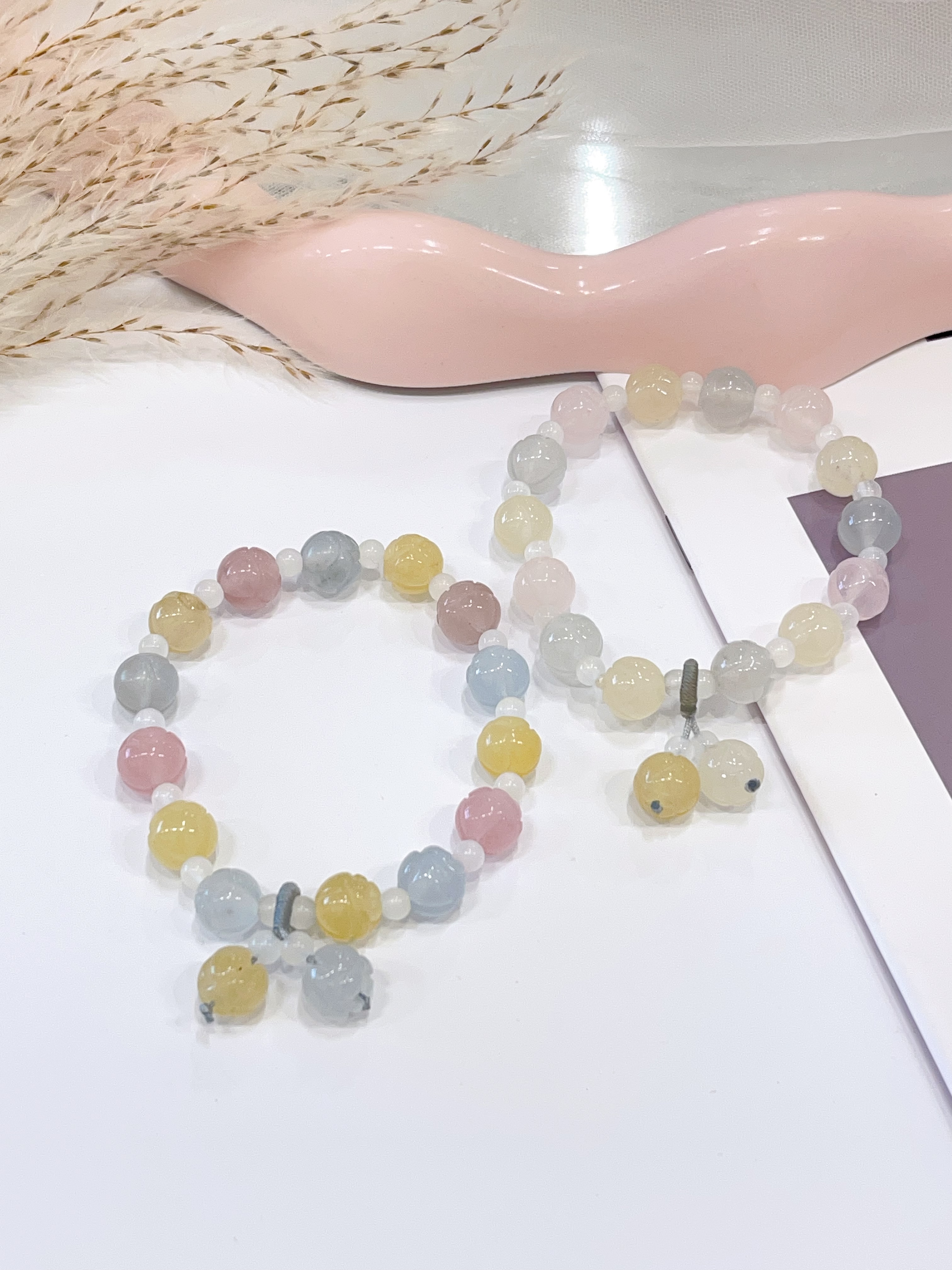 🌸 摩根石手串 Morganite Bracelet | 10mm