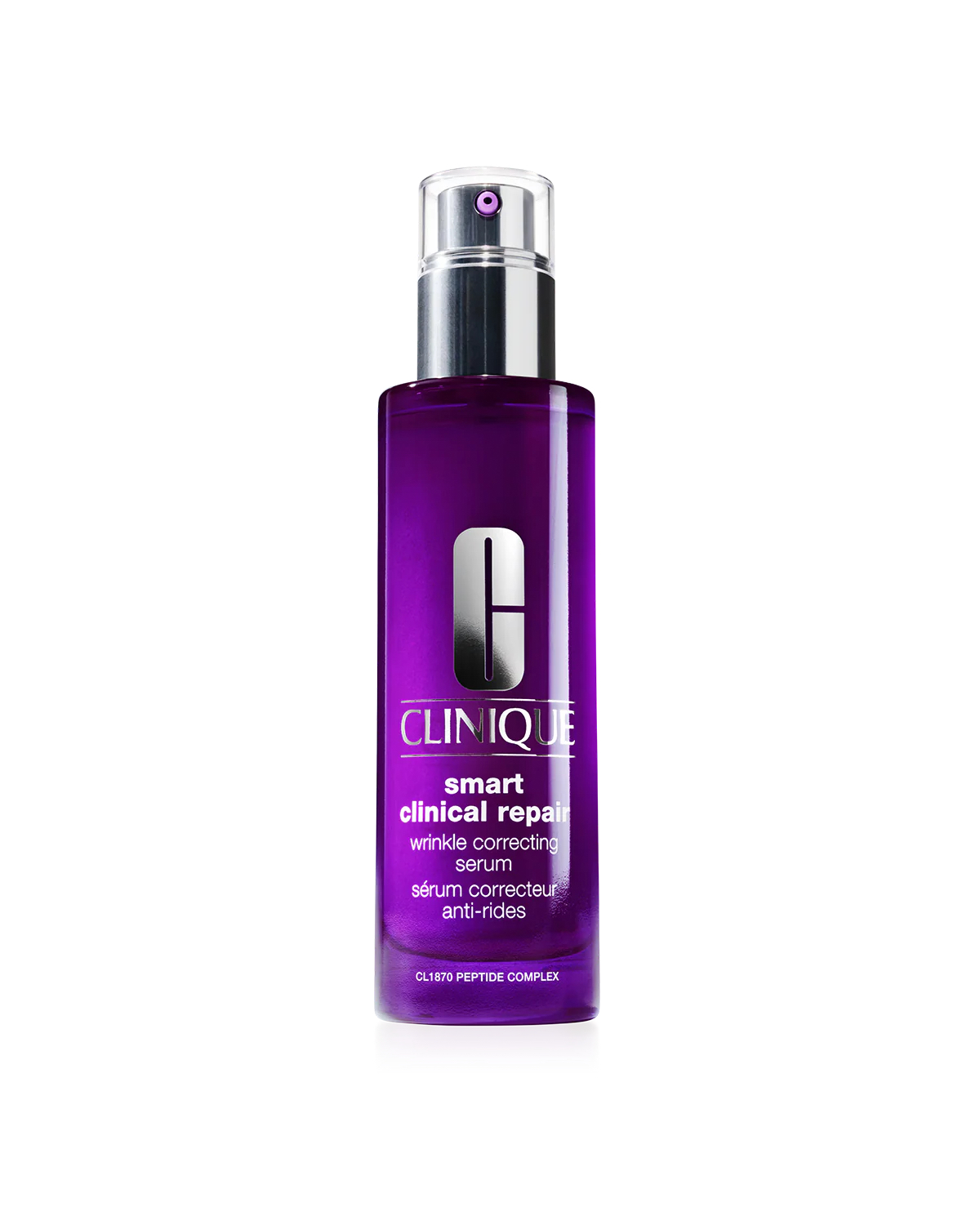 Clinique 倩碧 紫光瓶10ML 胜肽A醇精華晚A Clinique Smart Clinical Repair Wrinkle Correcting Serum 