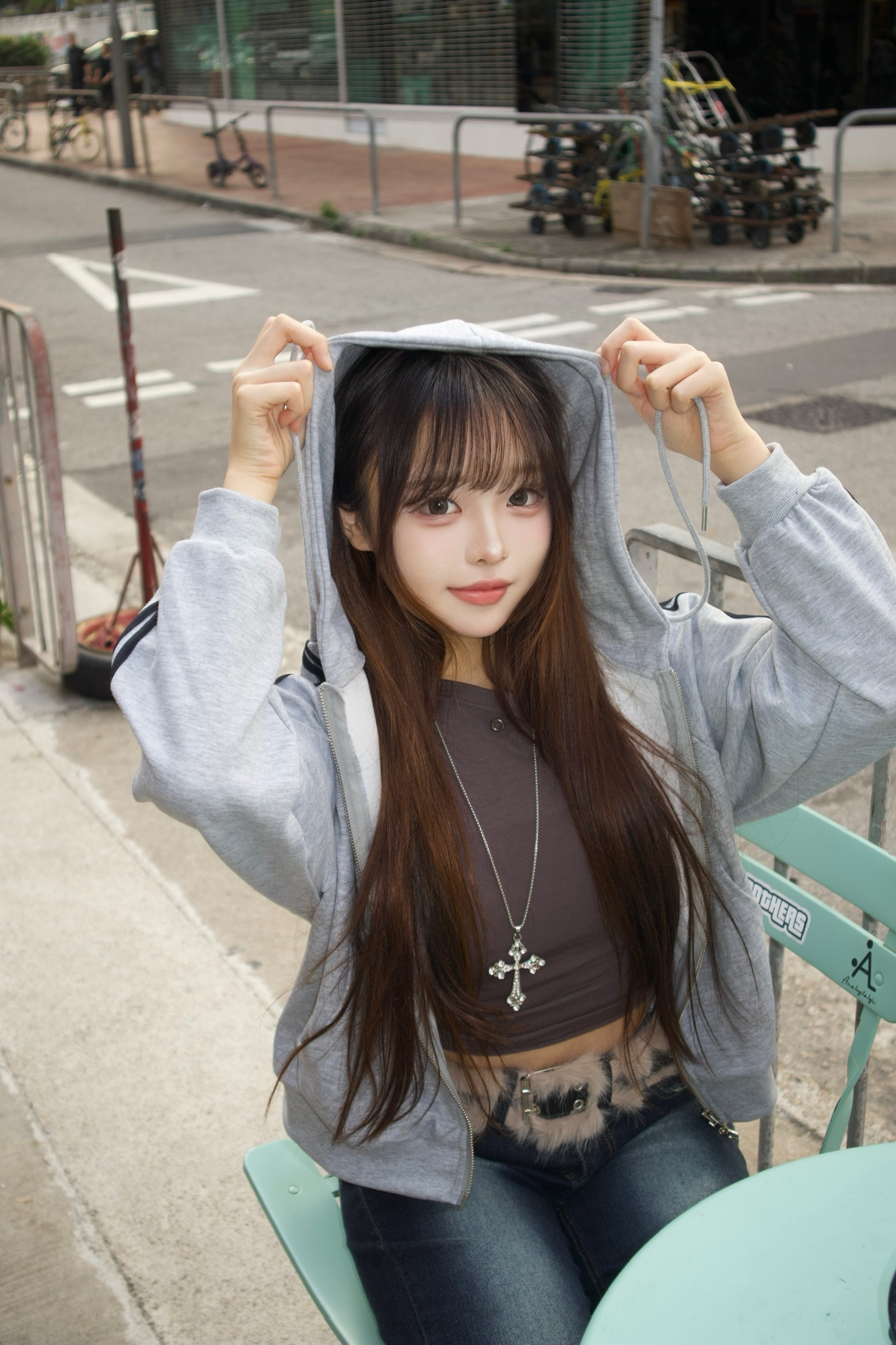 韓國貼身窩釘打底衫