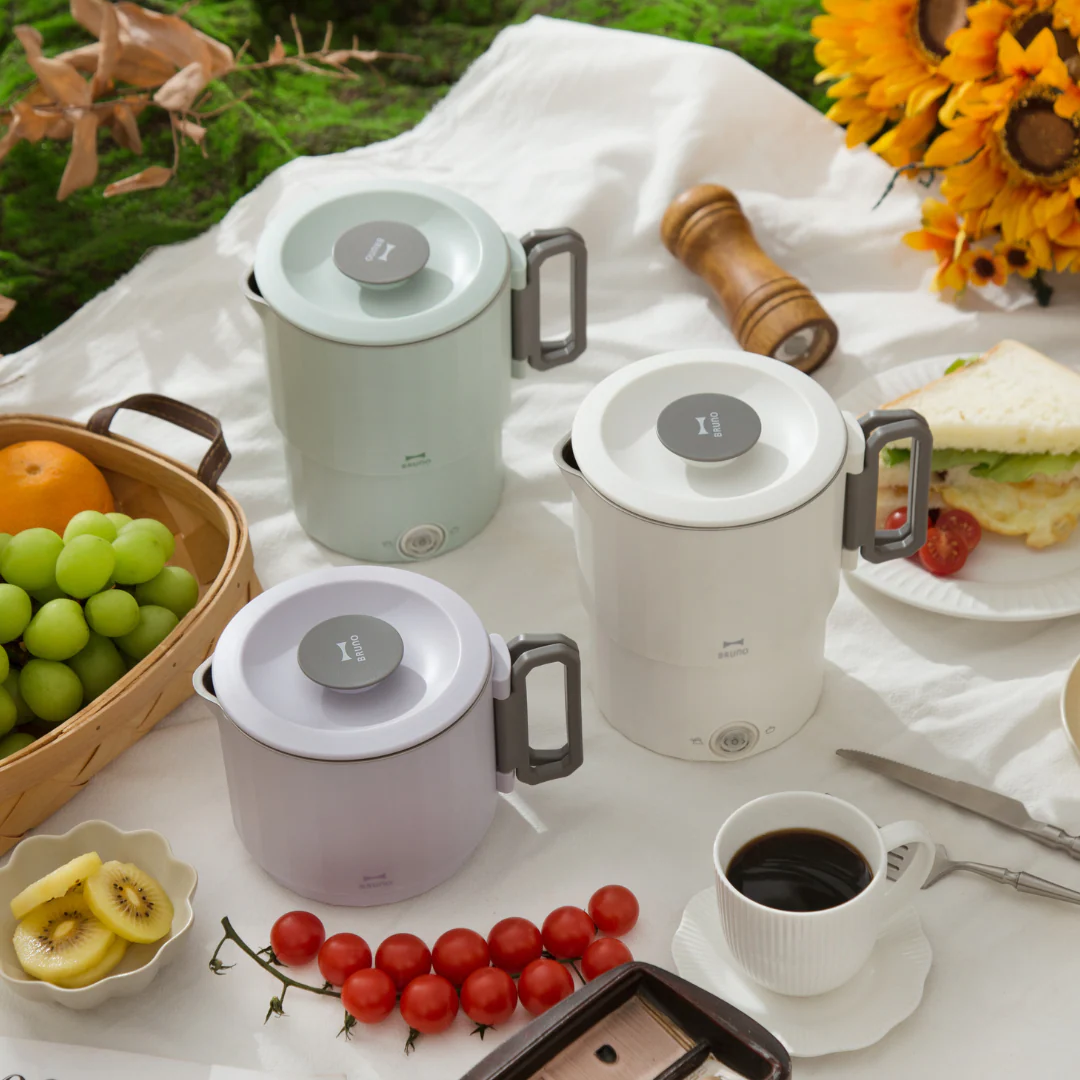 預購⭐️BRUNO 雙電壓便攜電煮鍋 (110/220V) - [BAK810]  (香港行貨) 