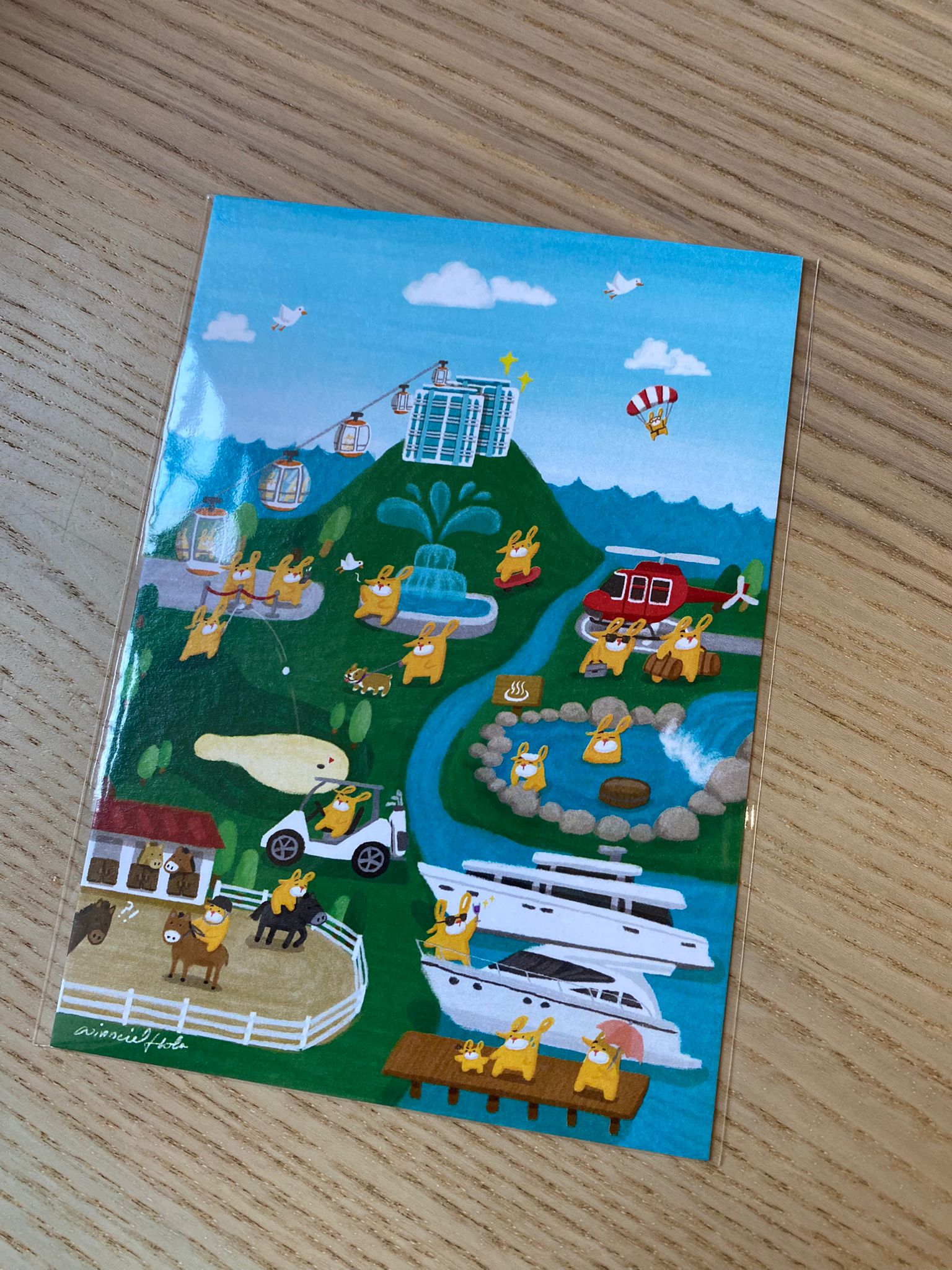 HOHOHOLA postcard park