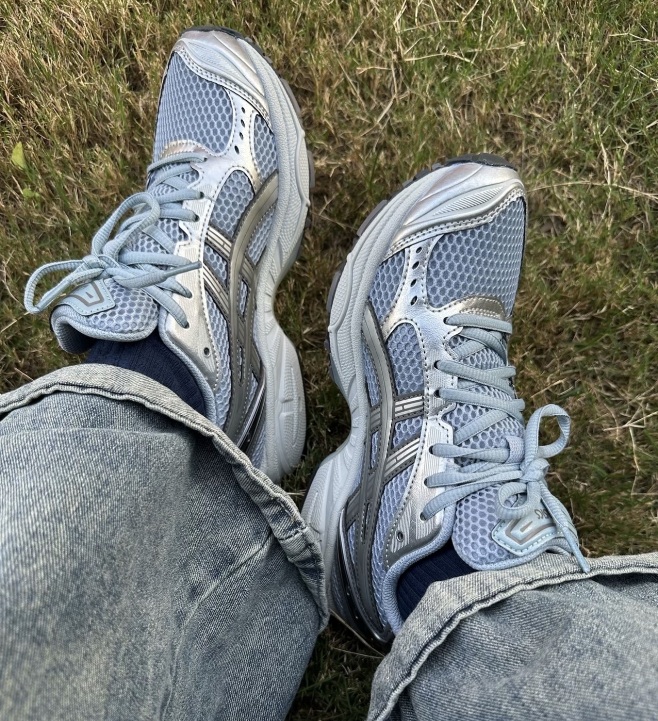 1203A537-401 Asics Gel-Kayano 14  Dolphin Grey Pure Silver 1203A537-401 