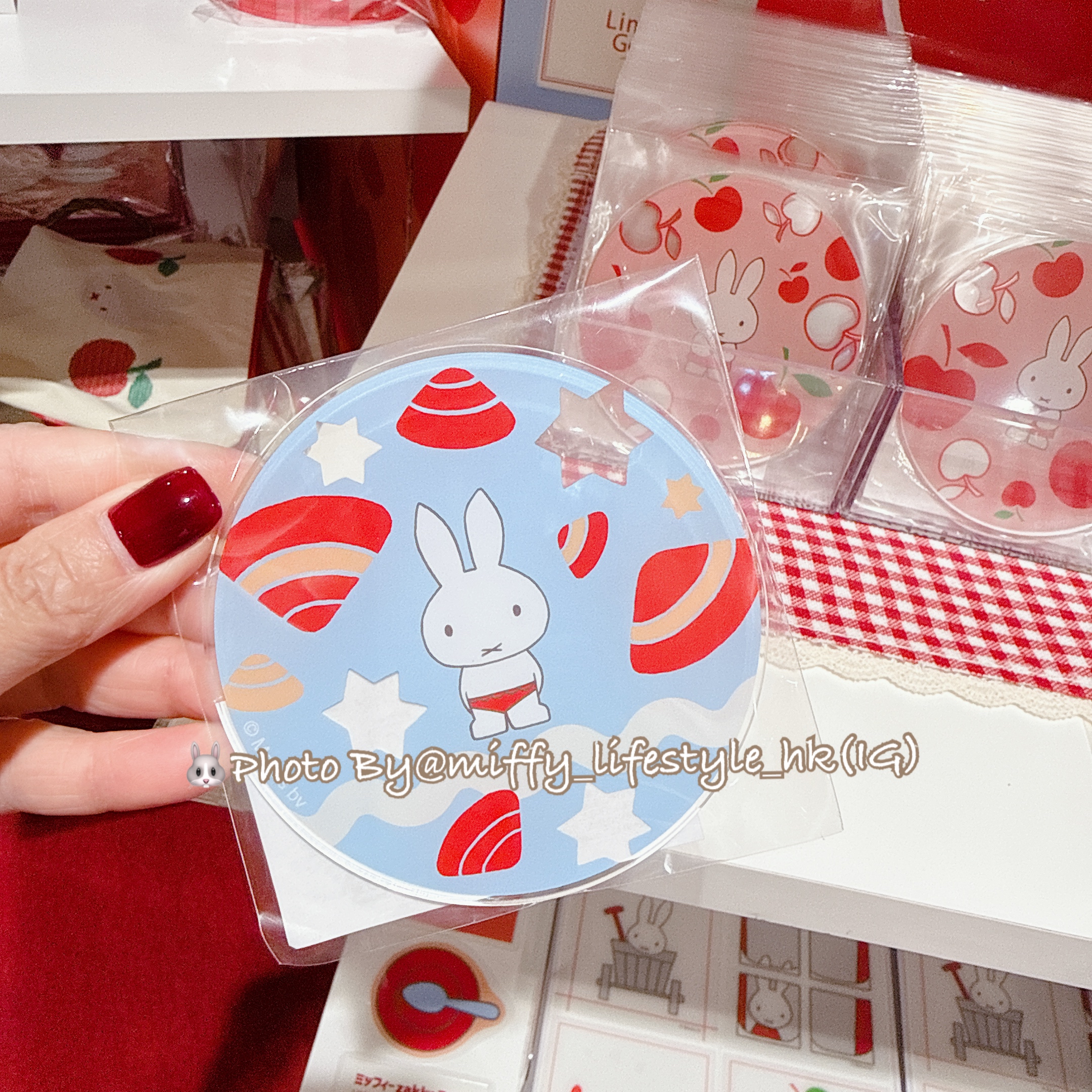 🐰現貨 -  2026 Zakka miffy 展覽限定 "miffy 亞克力杯墊 "
