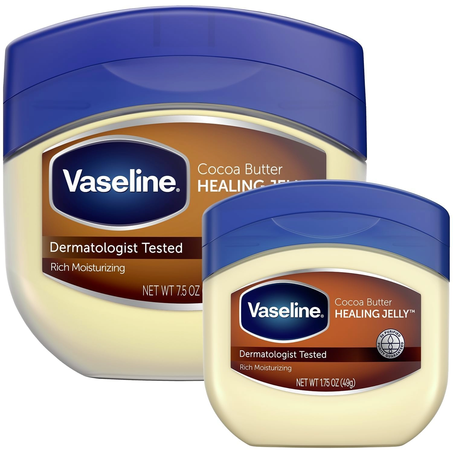 Vaseline Blue Seal Petroleum Jelly 50g/100g  - Cocoa Butter