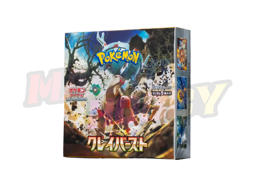 Pokemon Card Game Clay Burst Booster Box Japanese Version SV2D #620028