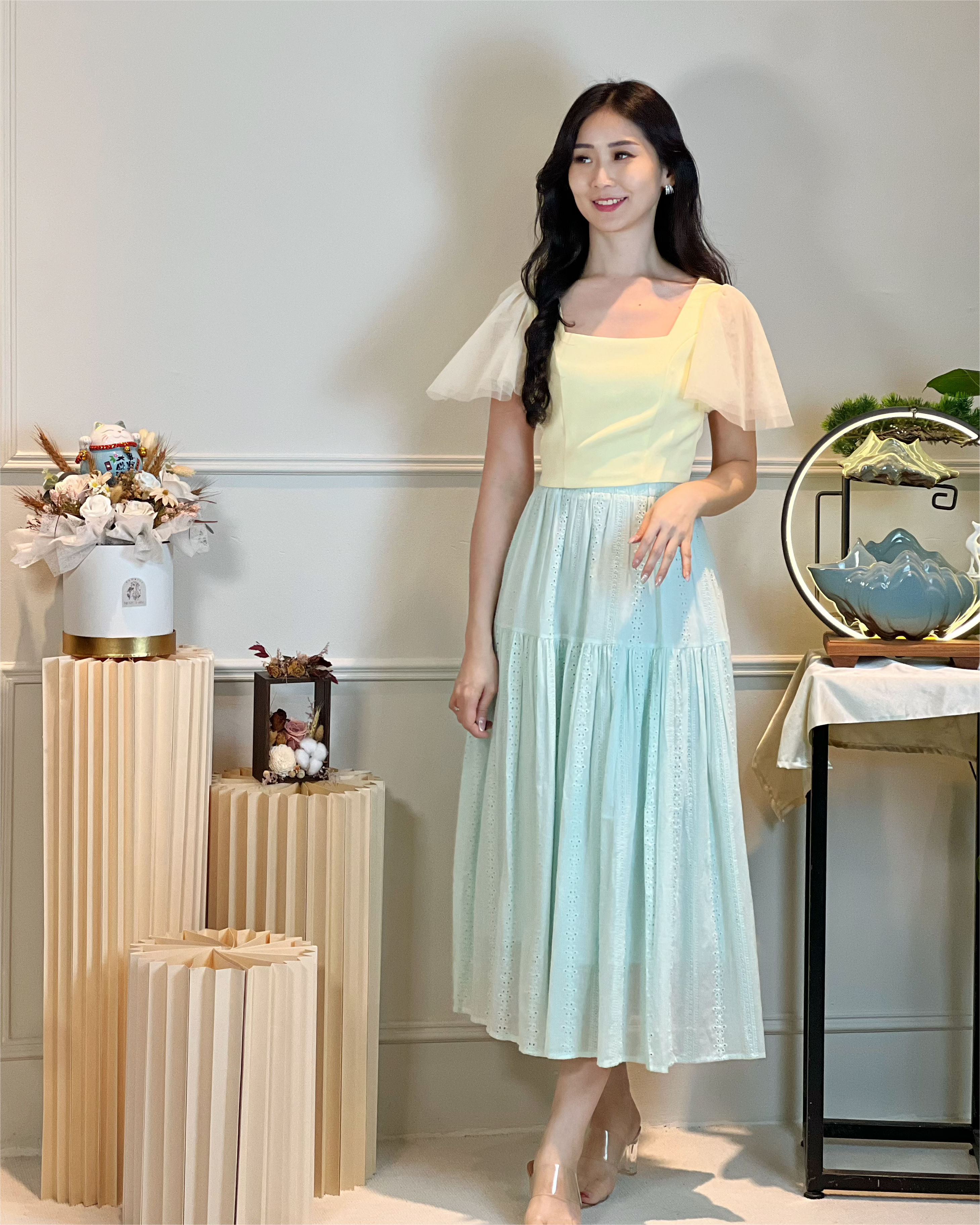 5099 Quinn Flexible A Line Skirt 