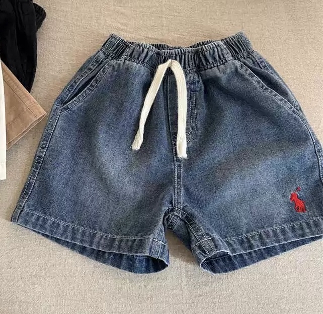 A0069 PL索繩帶牛仔短褲
