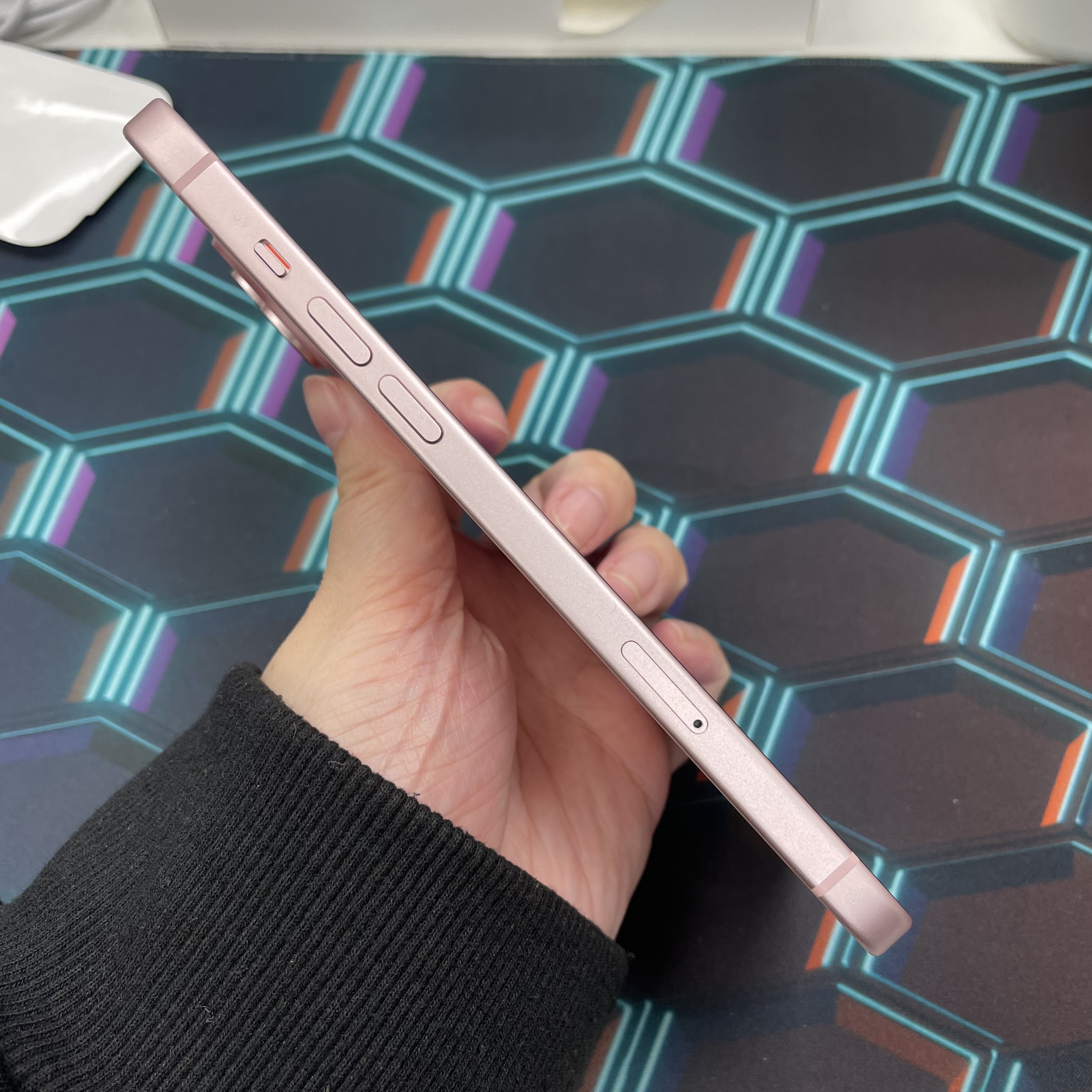 *6091 15 Plus 勁靚機 128GB 電91 粉色 pink