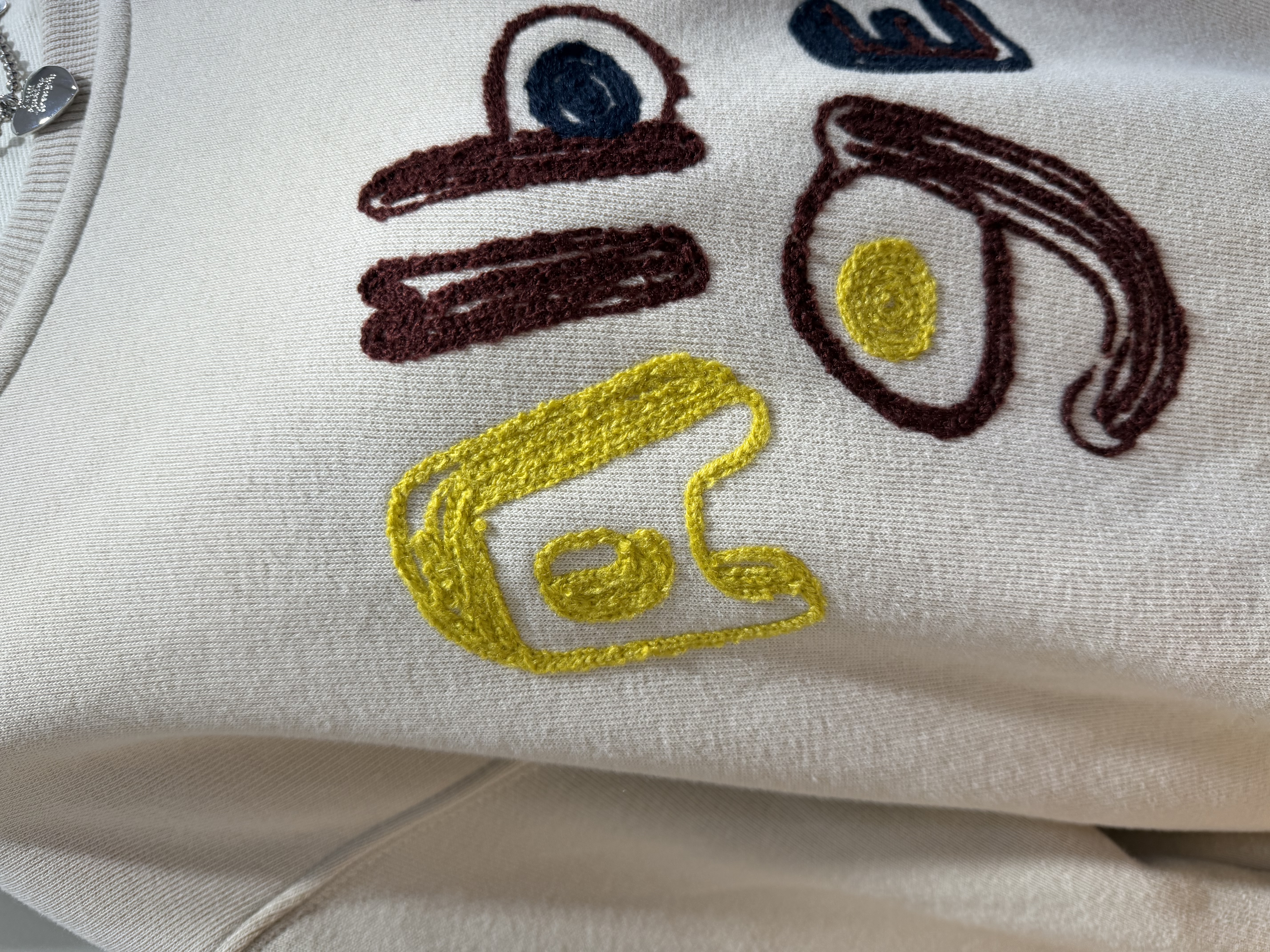 💥大特價💥高質刺繡字母圓領衛衣