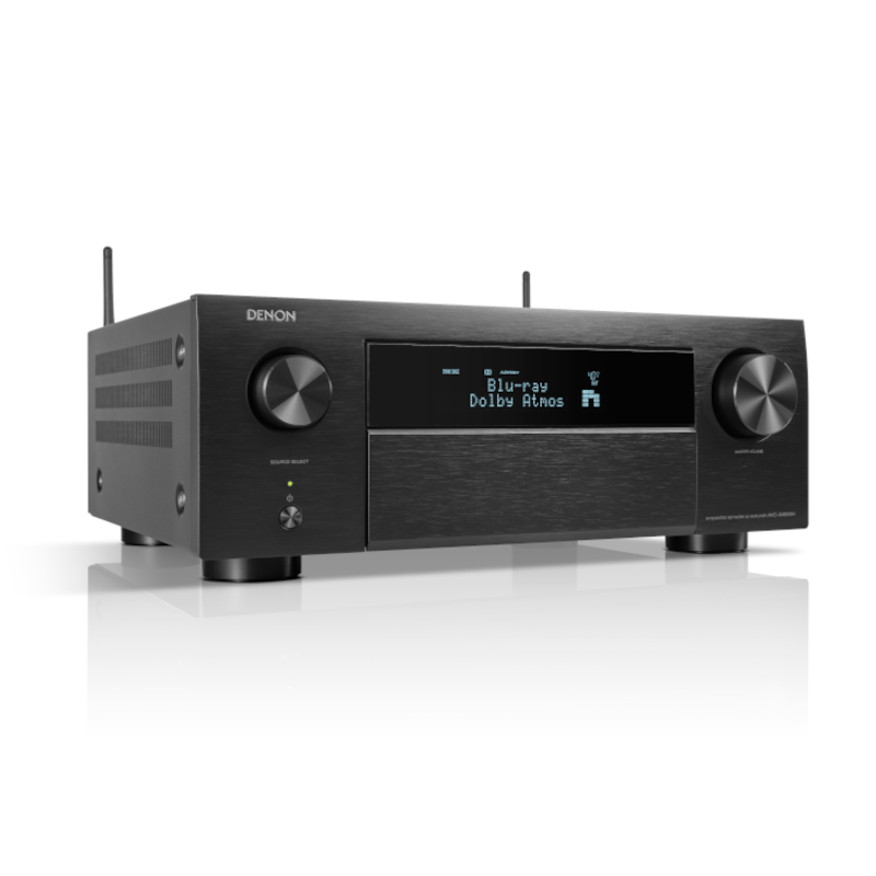 Denon AVC-X4800H 9.4 Ch. 200W 8K AV Receiver Powered by HEOS™