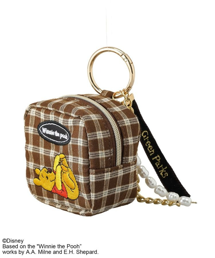 🌸 【預訂】Mini Pouch(BR)-Green Parks x Pooh 