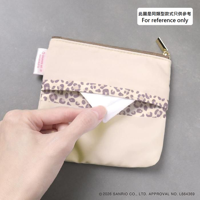 現貨｜Sanrio Pompompurin 布甸狗 Flowering After school memories系列 日版 化妝袋 紙巾袋 (LSR-P010-E)