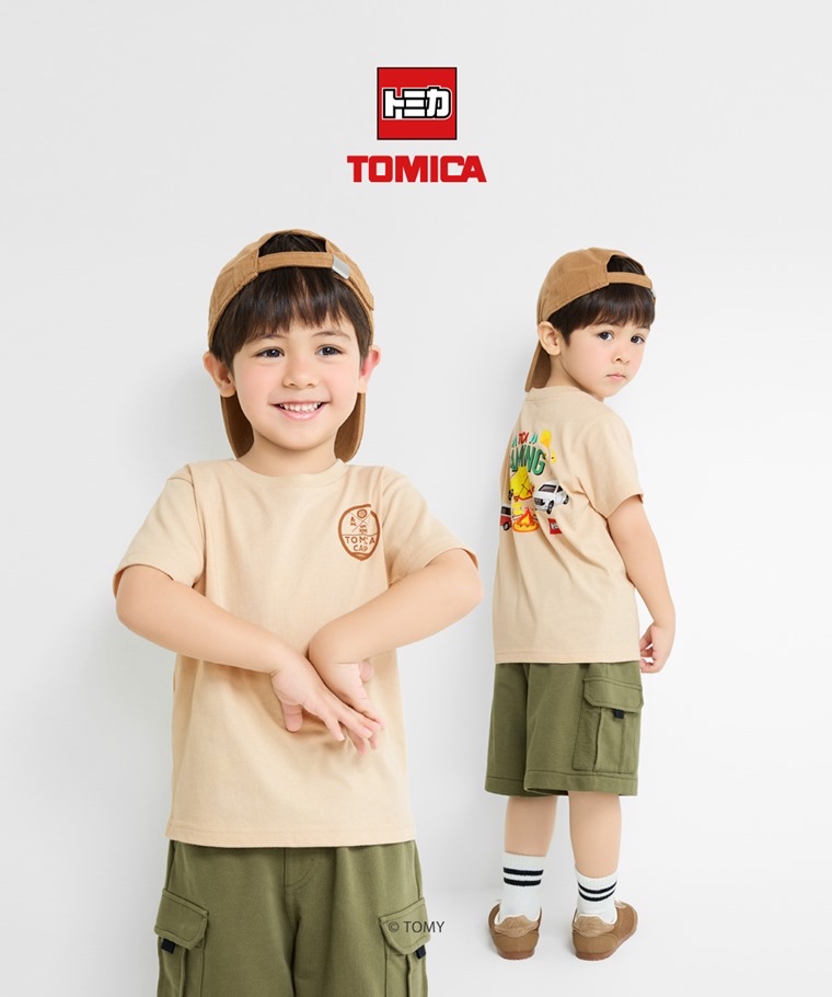 💚預訂 台灣直送💚Tomica露營印花純棉短袖T恤