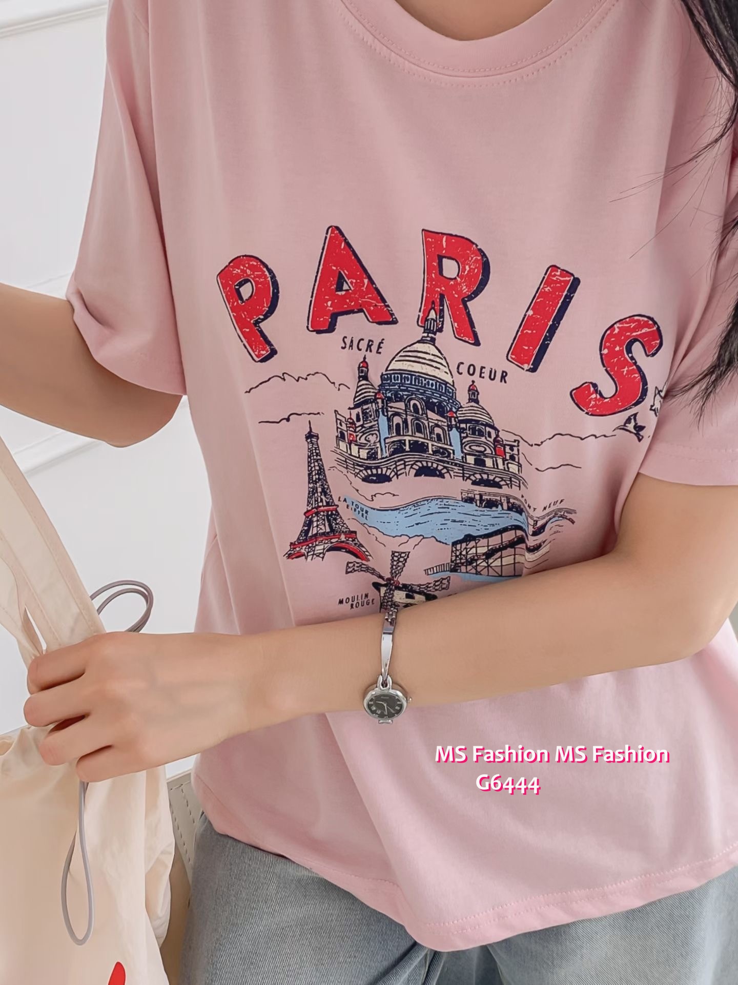 G6444 靚色靚print tee