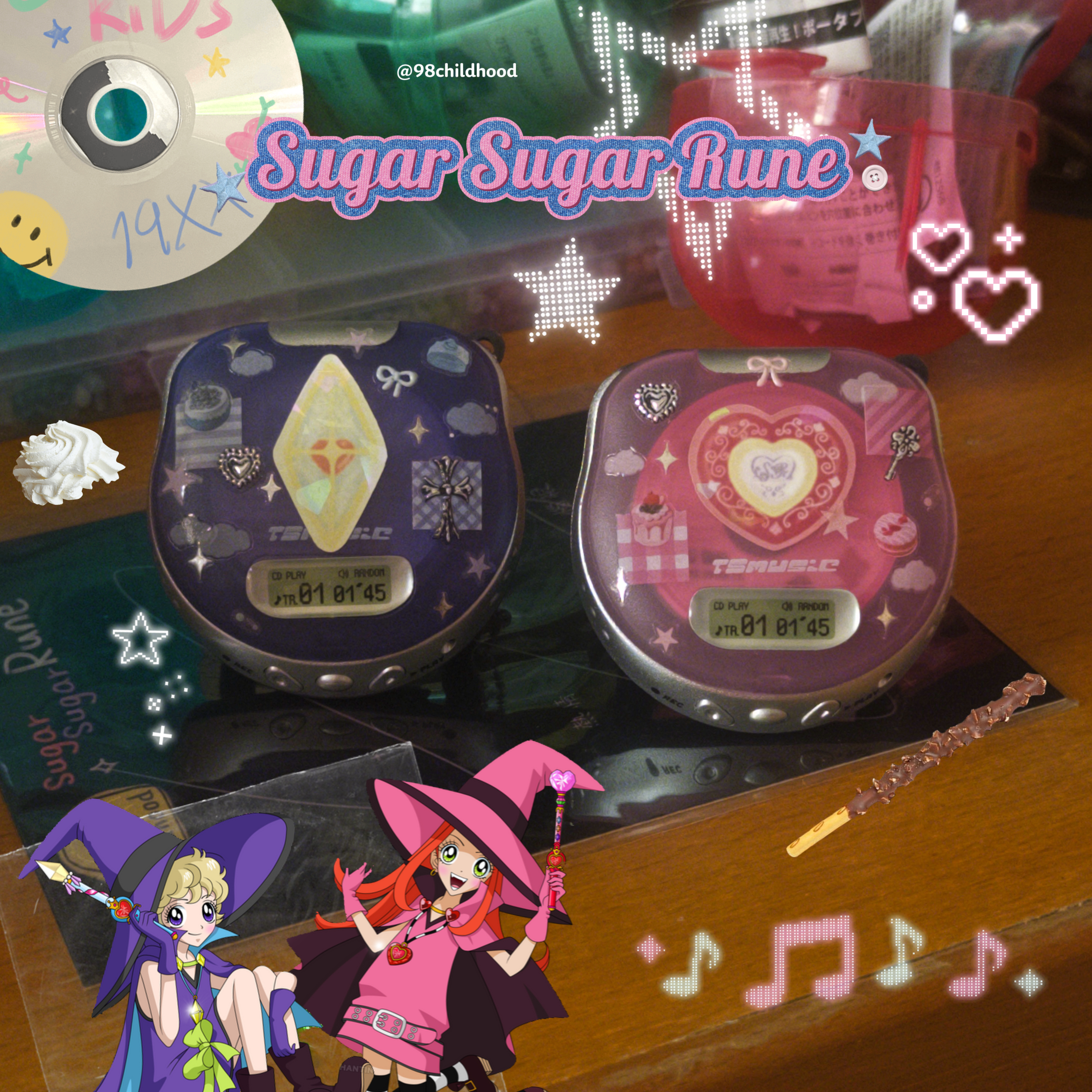 魔界女王候補生 x CD player錄音扭蛋