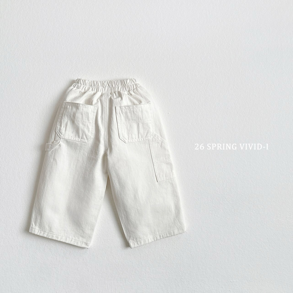 🌸預訂 韓國直送🌸🇰🇷VIVIDI三色純色寬鬆闊褲
