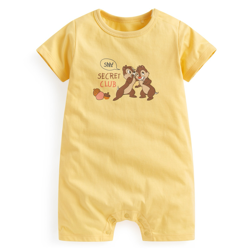 ☀️代購預訂 台灣直送☀️Disney迪士尼系列六色純棉人物印花短袖連身服