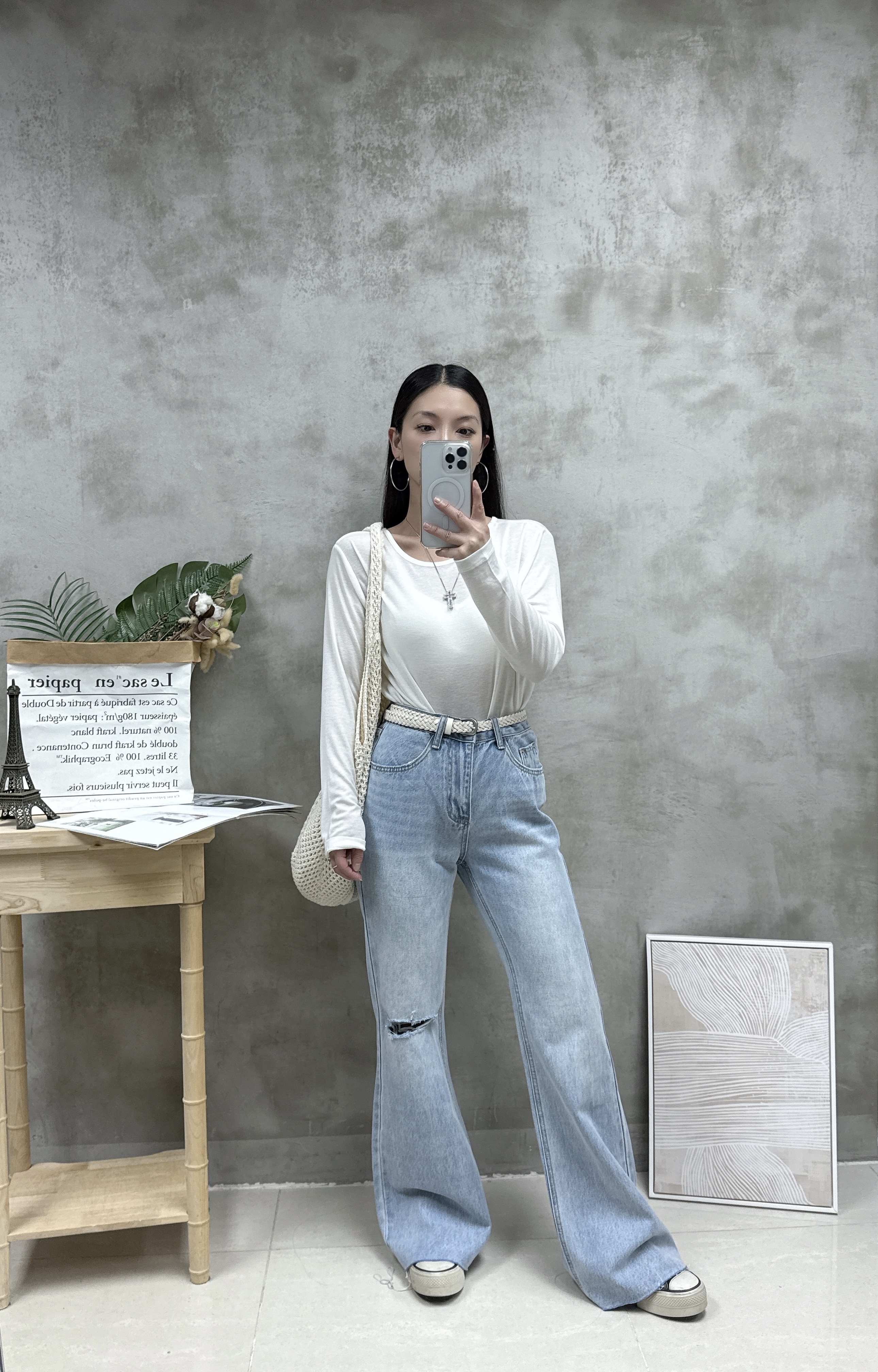 F07 後帶露背防曬衣