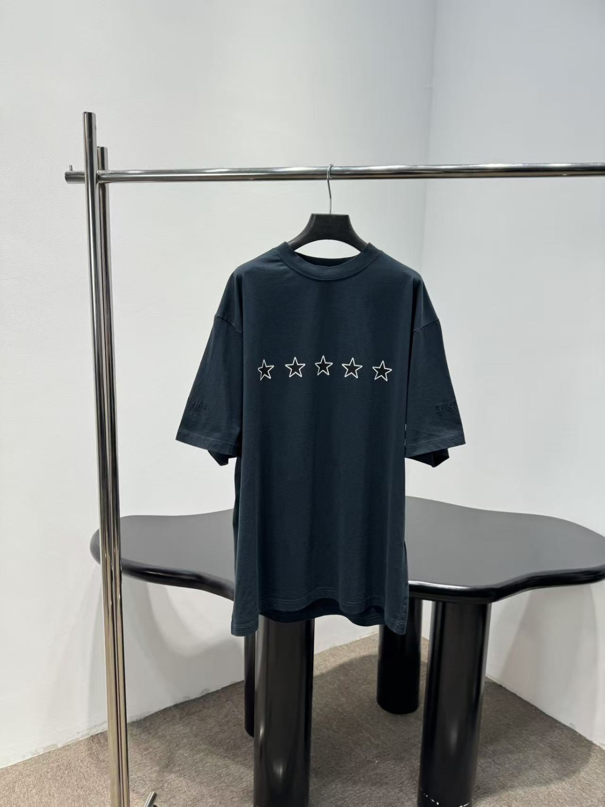 【頂級原單】Balenciaga  Top Rating五角星刺繡寬鬆短袖Tee