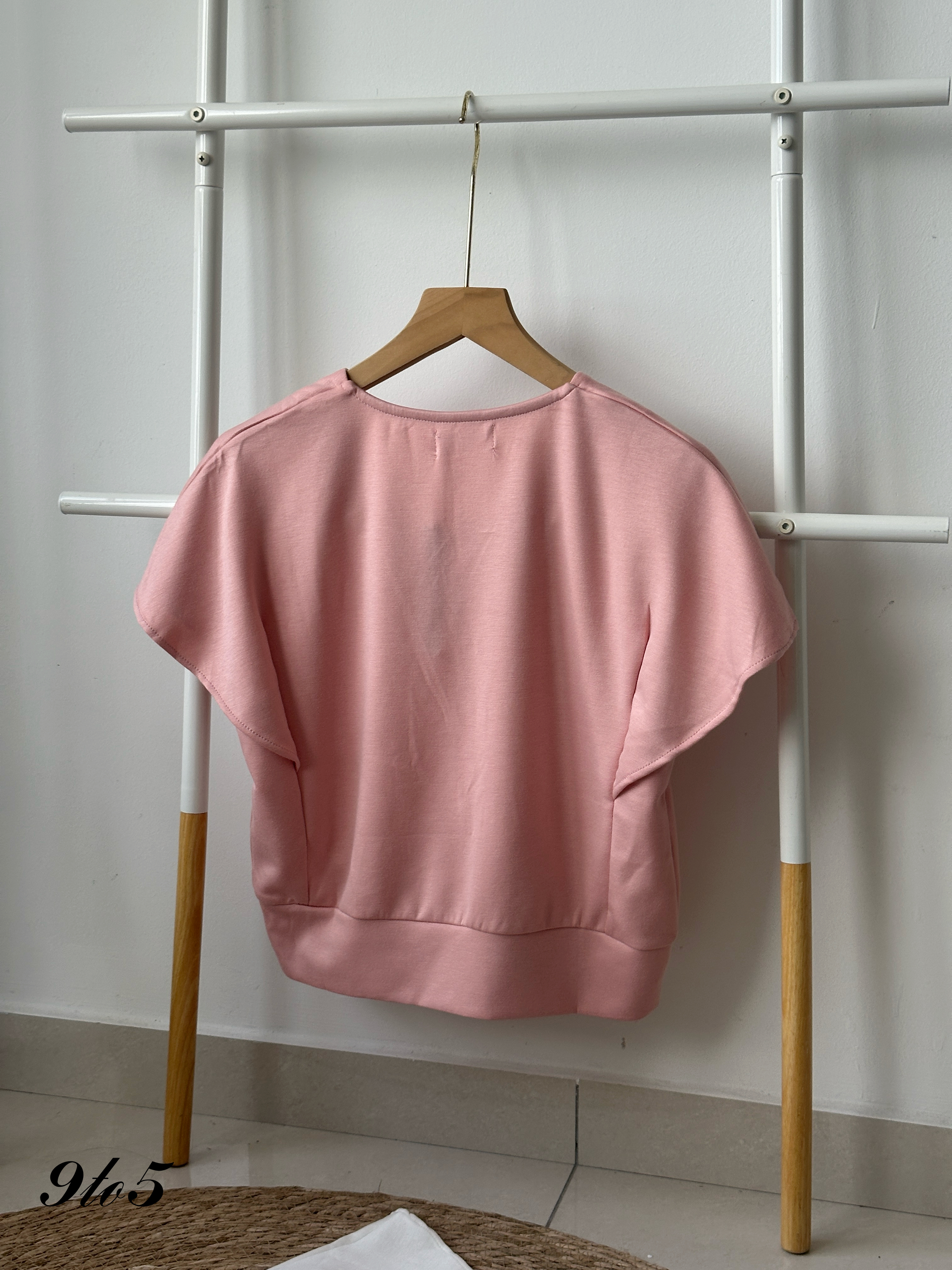 T4168 Flare Sleeve Top - 3 Colors 