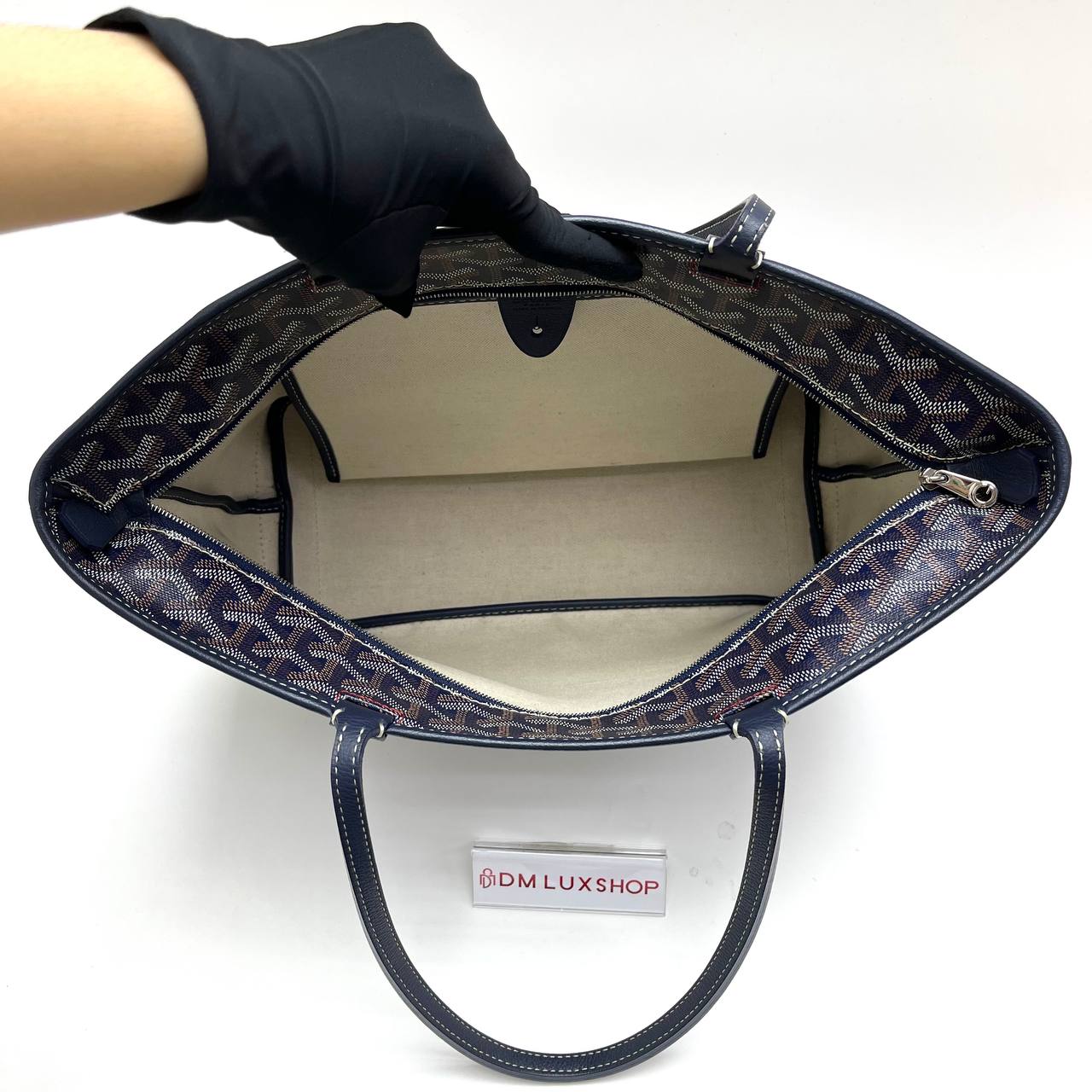 Goyard Navy Blue Artois PM