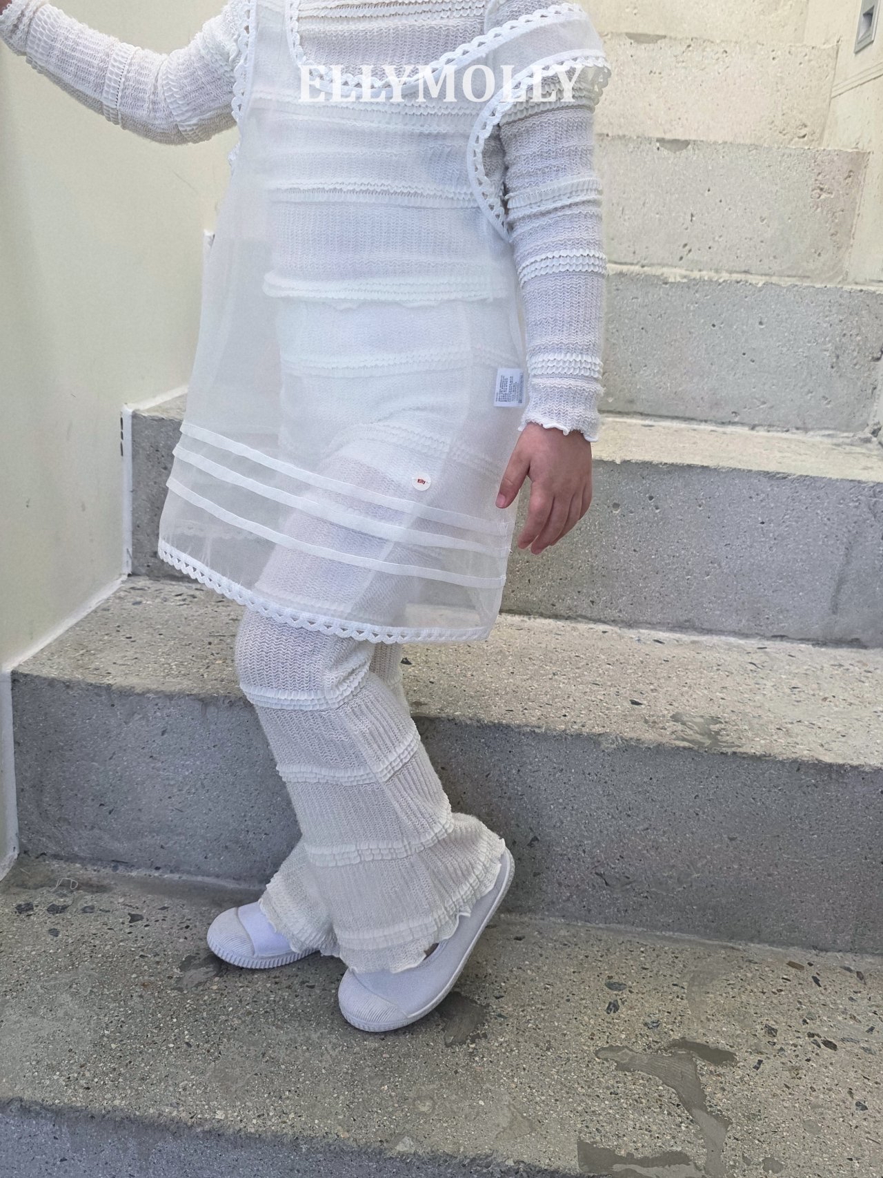 Ellymolly | Vest OPS (Ivory size9(110-115)