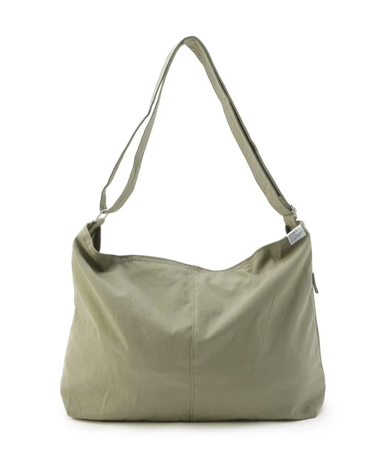 Jouet淺灰色 帆布單肩包，斜背包 J6521LGY