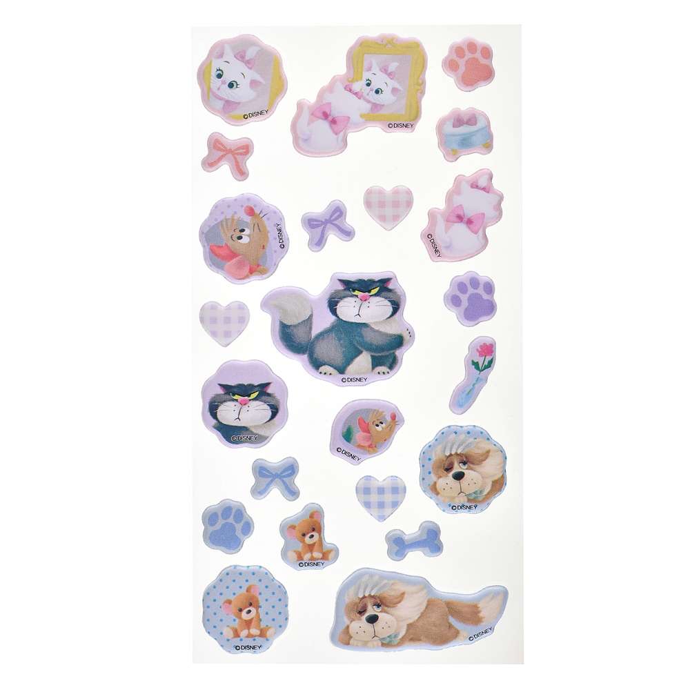 🎀【預訂】Disney Fluffy Animal Sticker