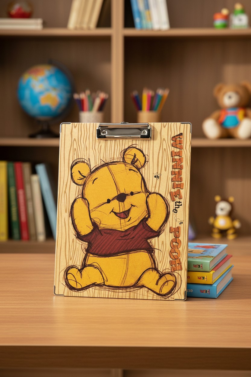 A4環保板夾 Winnie the Pooh 維尼熊   (DPAJ-13006A)