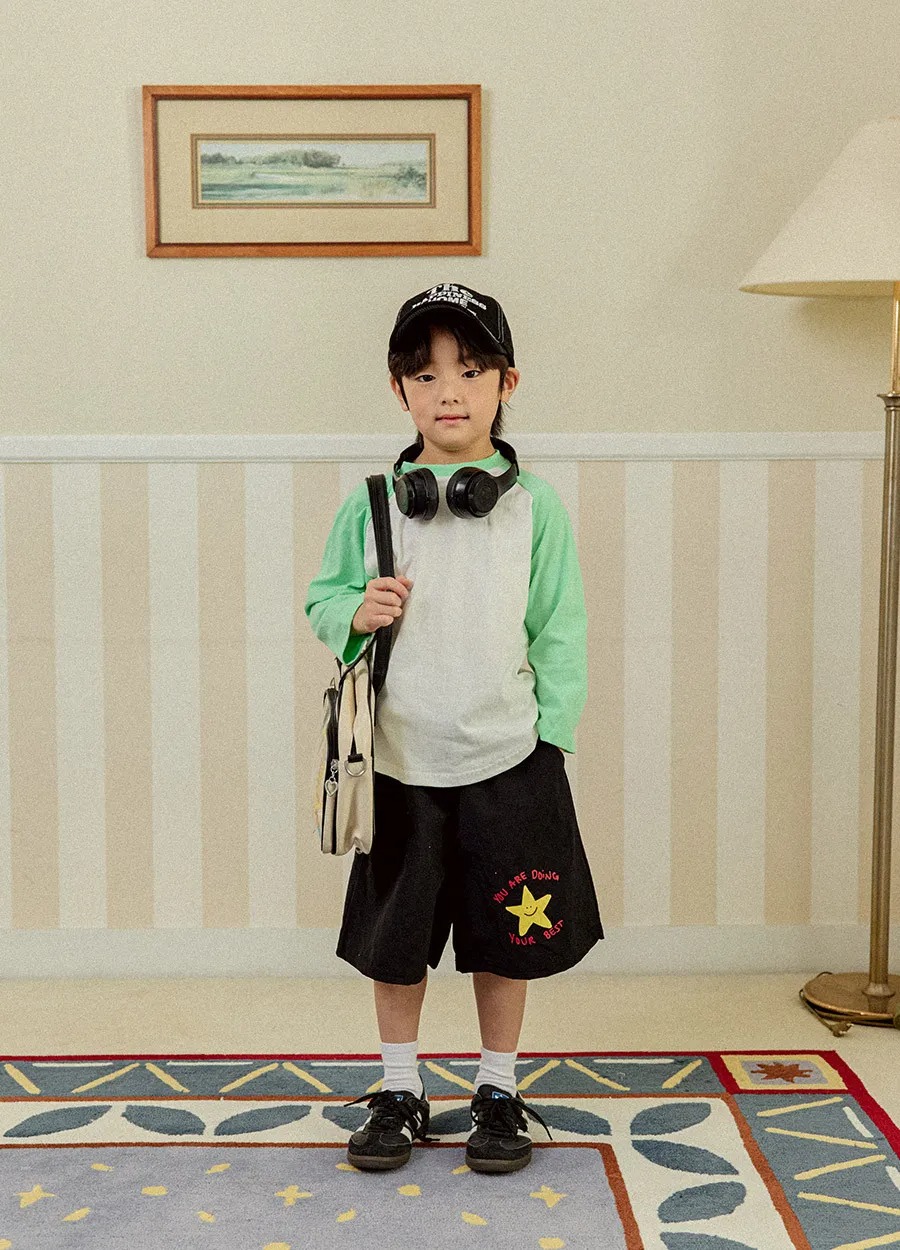 閃亮星星五分短褲 2色