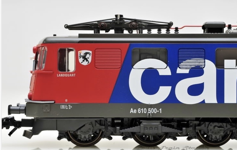 TRIX SBB Cargo Ae 6/6 - 瑞士 E-lok 全新 HO DCC 就緒，金屬車身