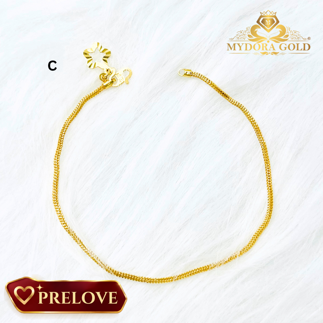 Pre-Loved: Rantai Tangan Pandora PDR l EMAS 916/22K
